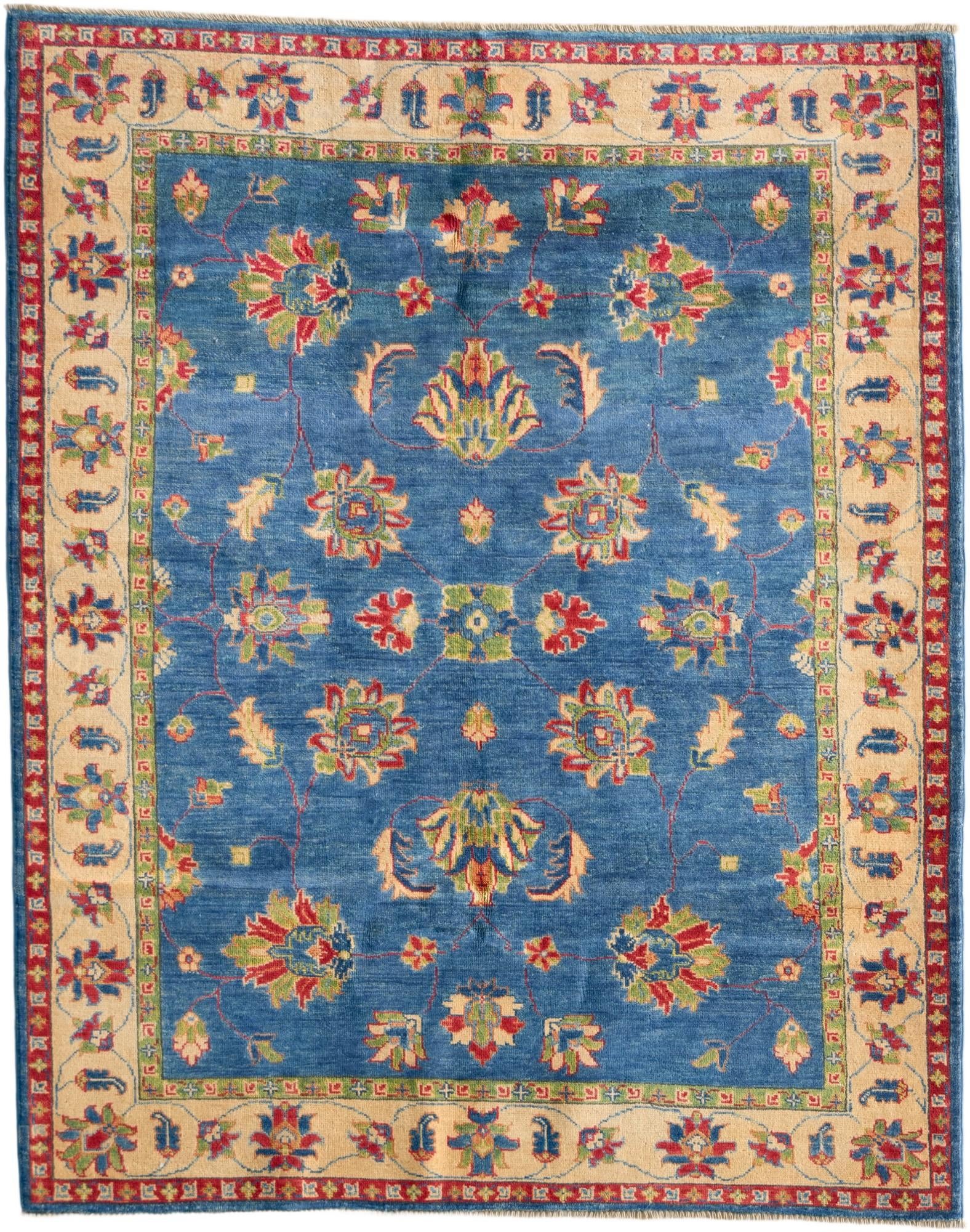 Detail image 2 of 11: 5' 1 x 6' 6 Hand Knotted Kazak Rug