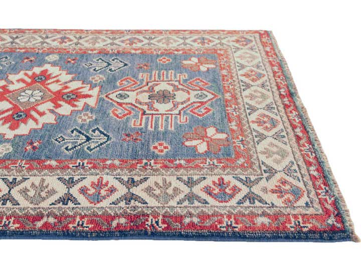 2' 8 x 4' Hand Knotted Kazak Rug