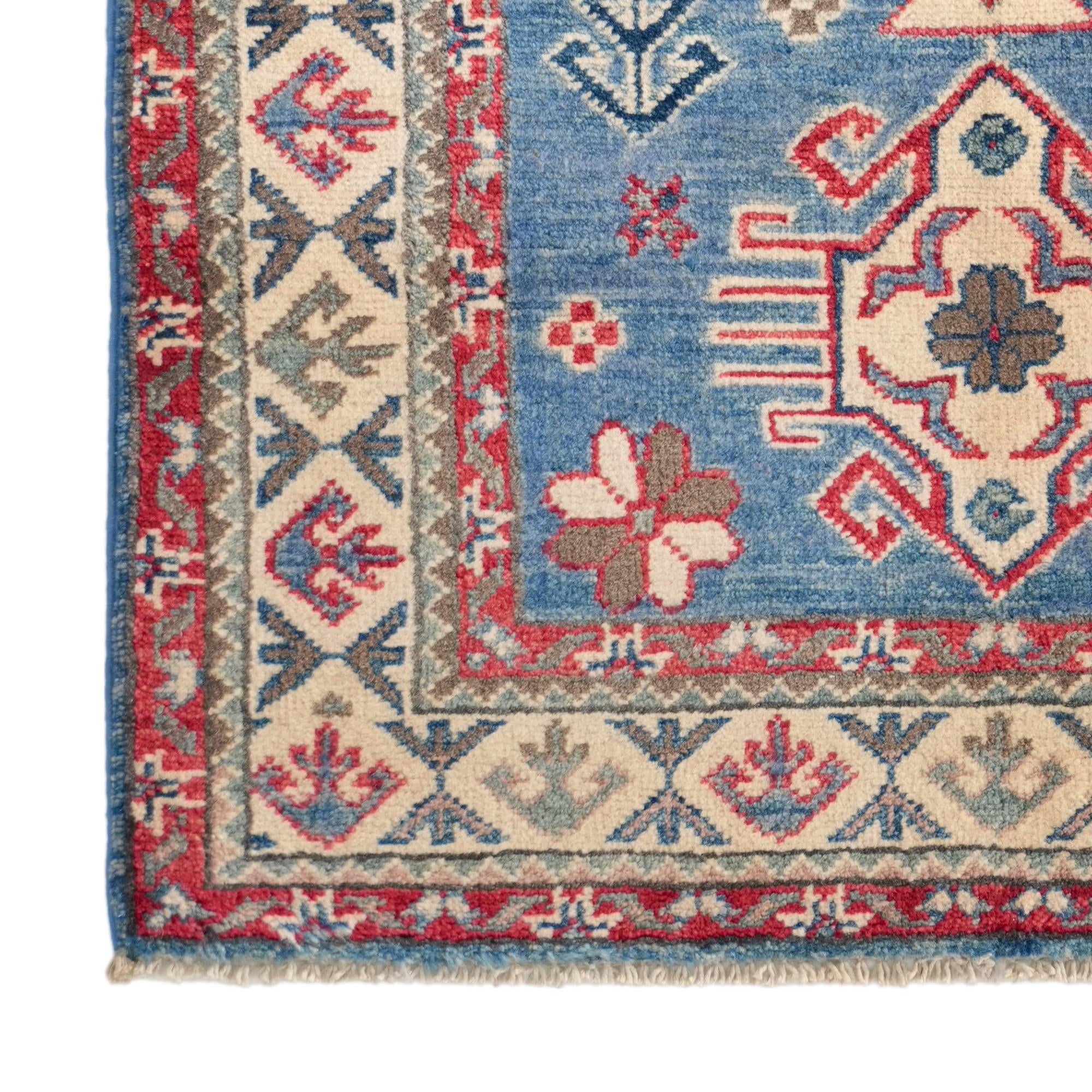 80cm x 120cm Hand Knotted Kazak Rug