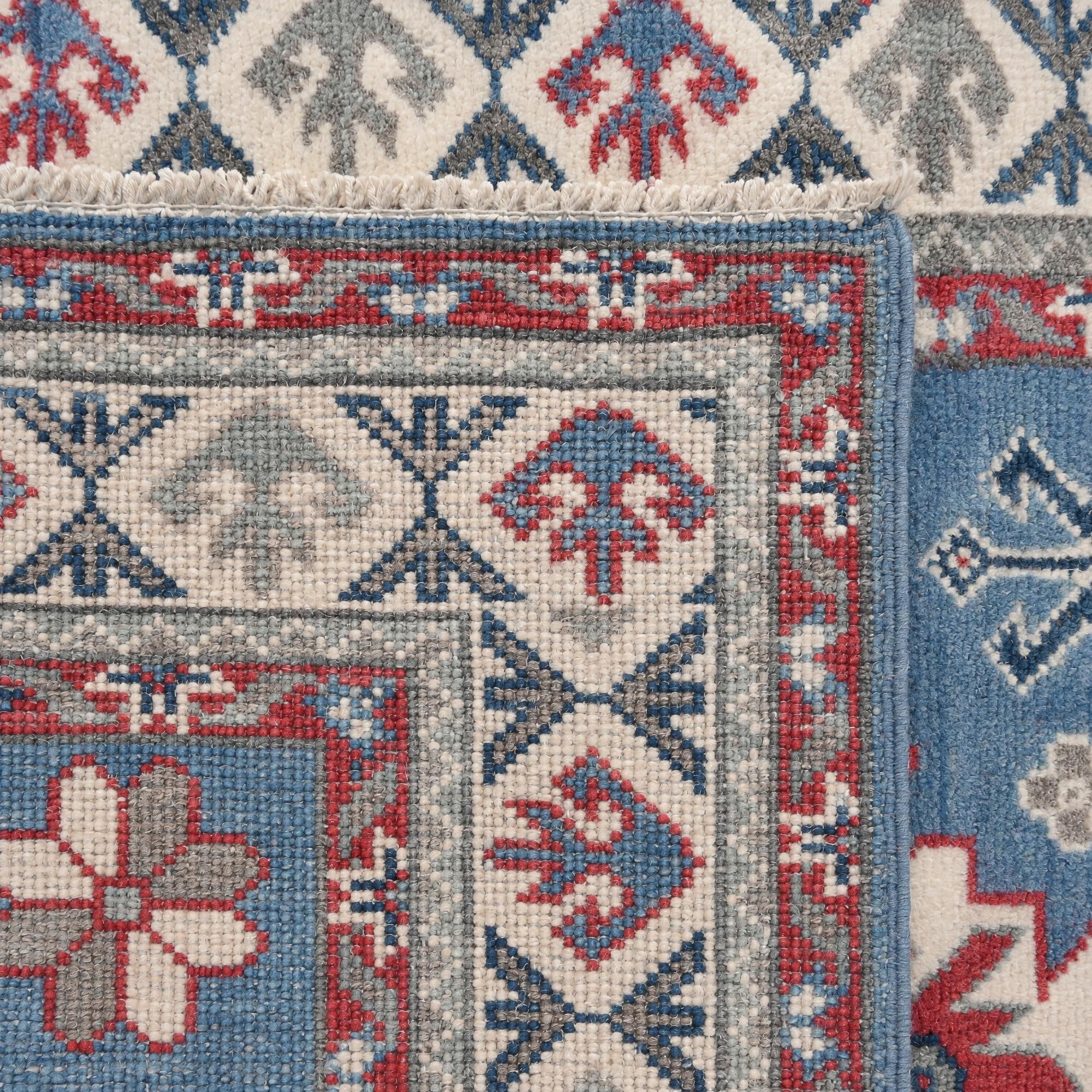 80cm x 120cm Hand Knotted Kazak Rug