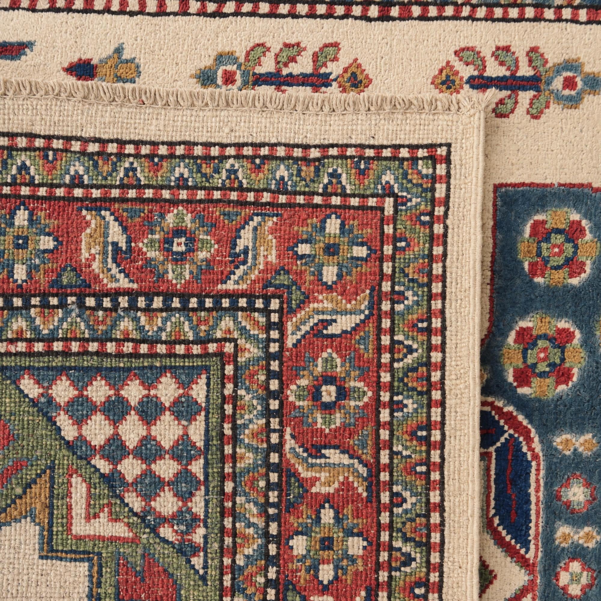 120cm x 175cm Handgeknüpft Kazak Teppich
