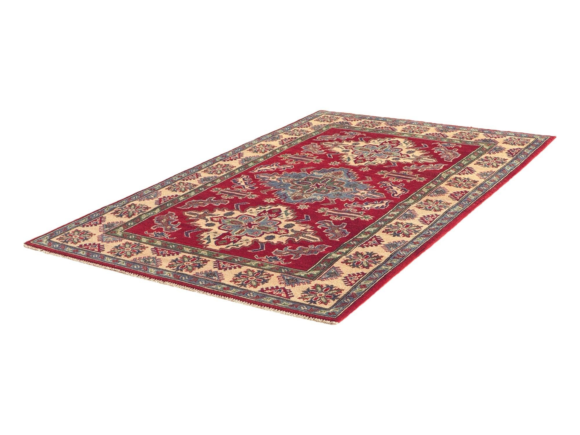 Detail image 4 of 10: 4' 1 x 6' 4 Hand Knotted Kazak Rug