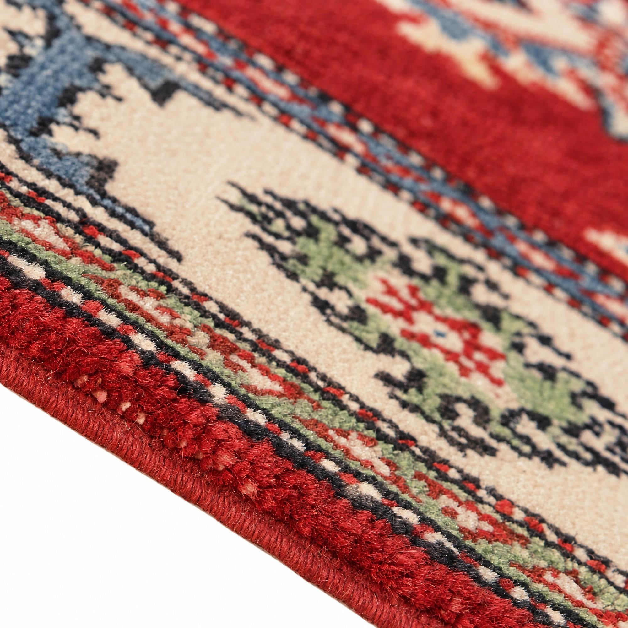 100cm x 150cm Hand Knotted Kazak Rug