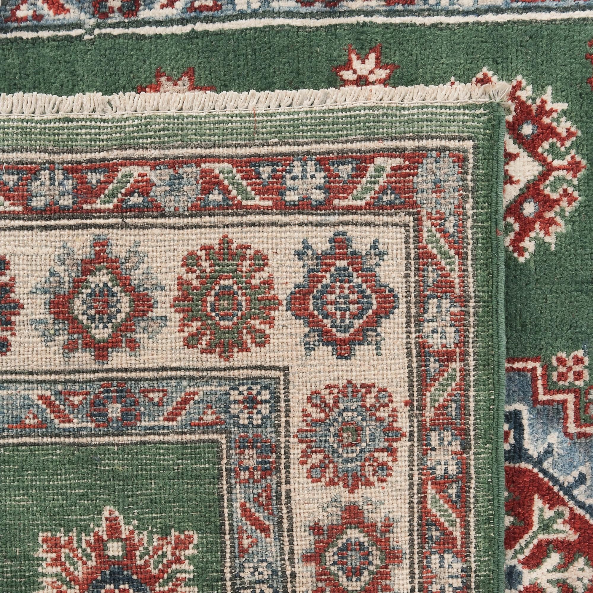 3' 8 x 5' 10 Hand Knotted Kazak Rug