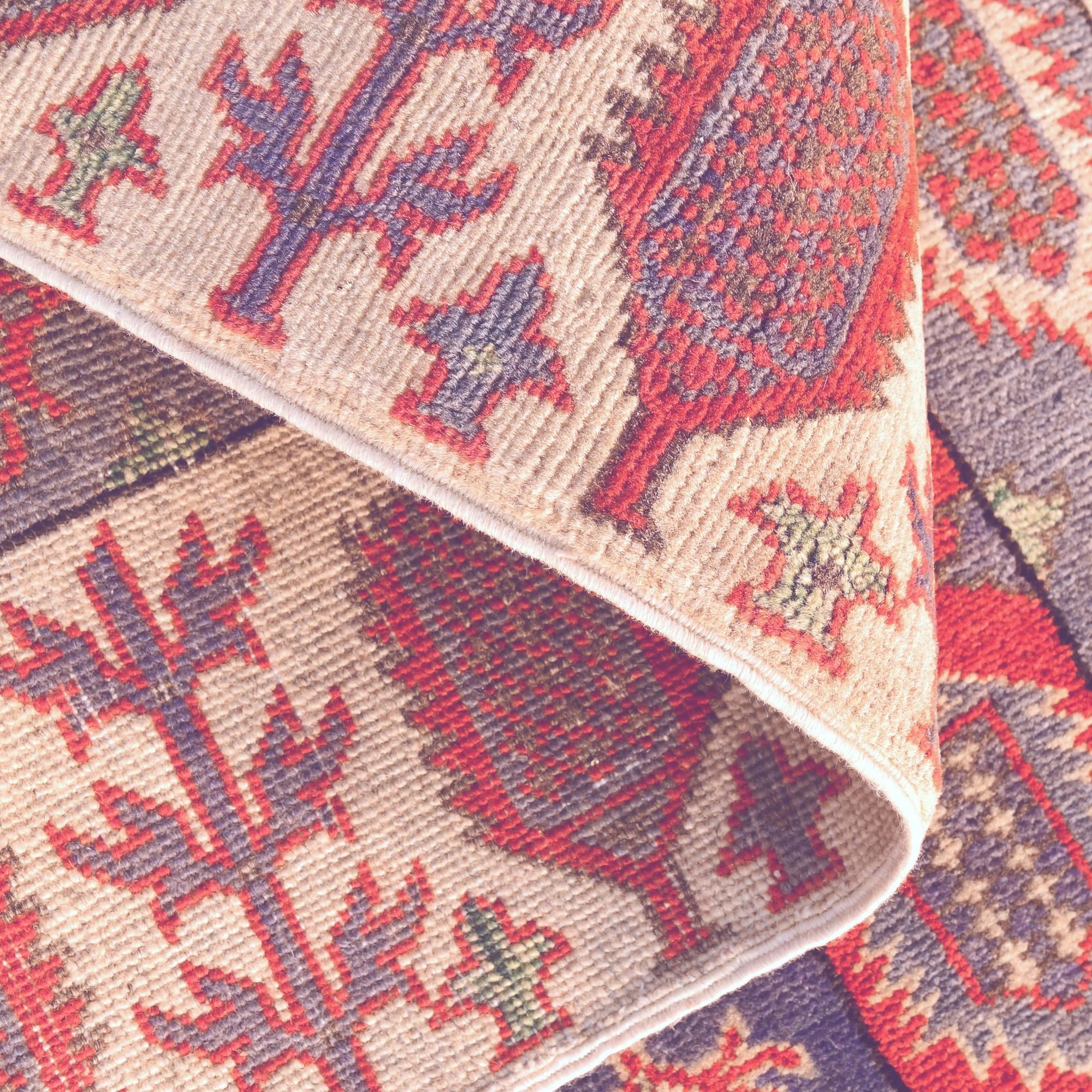 3' 2 x 5' 3 Hand Knotted Kazak Rug