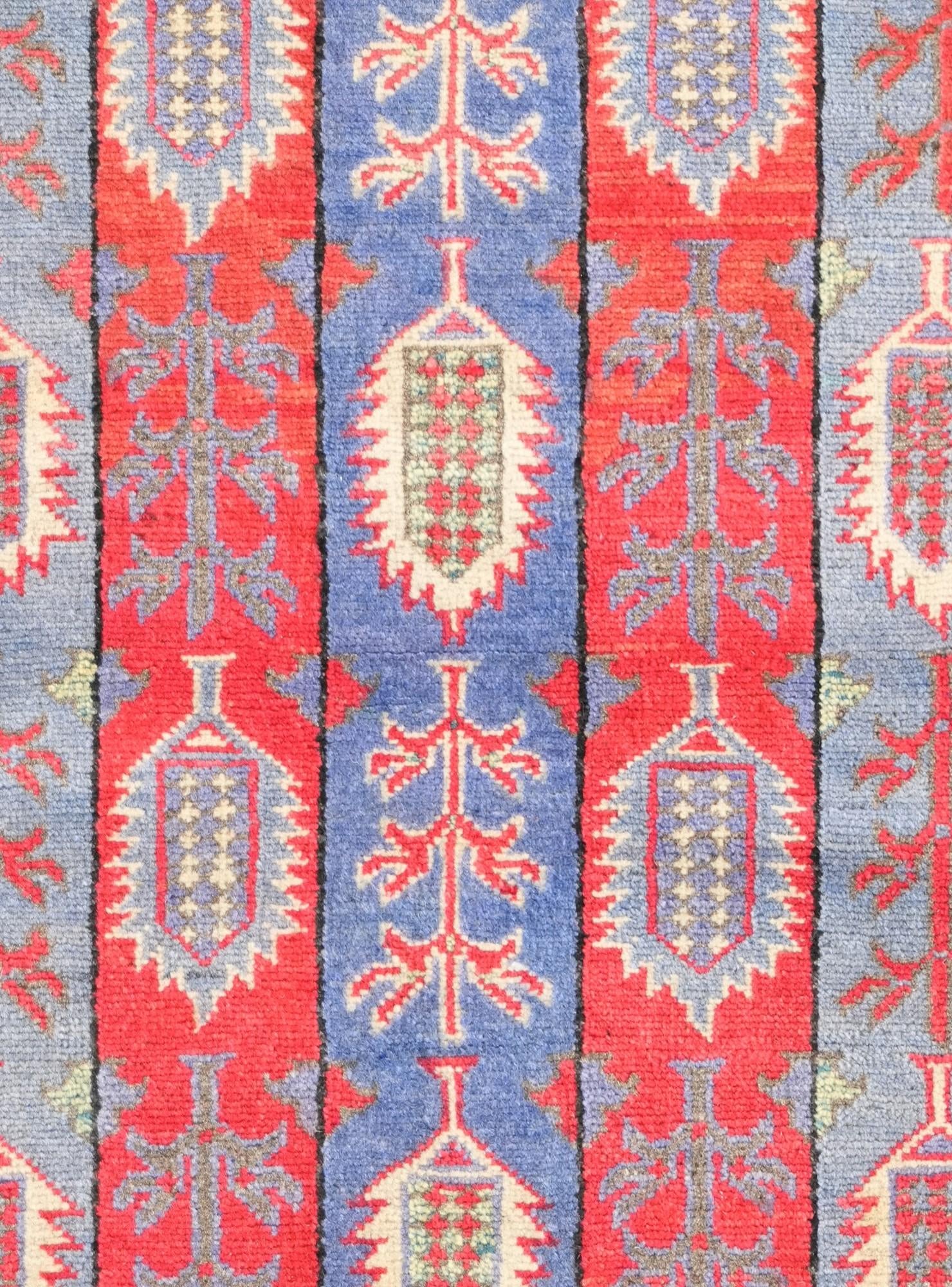 3' 2 x 5' 3 Hand Knotted Kazak Rug