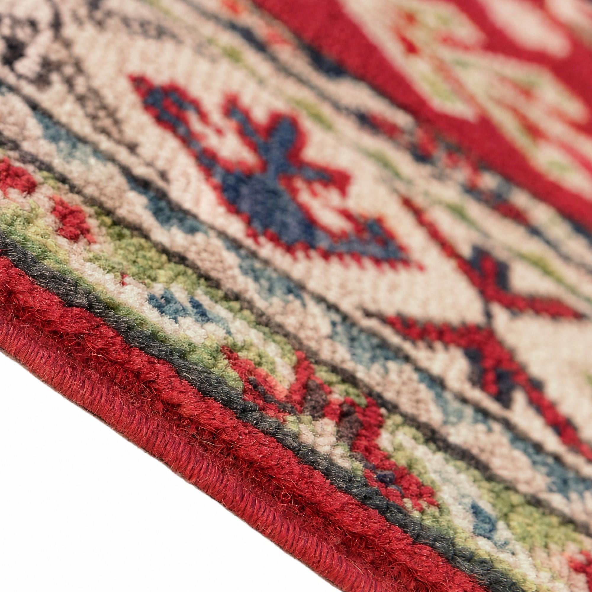 80cm x 120cm Hand Knotted Kazak Rug