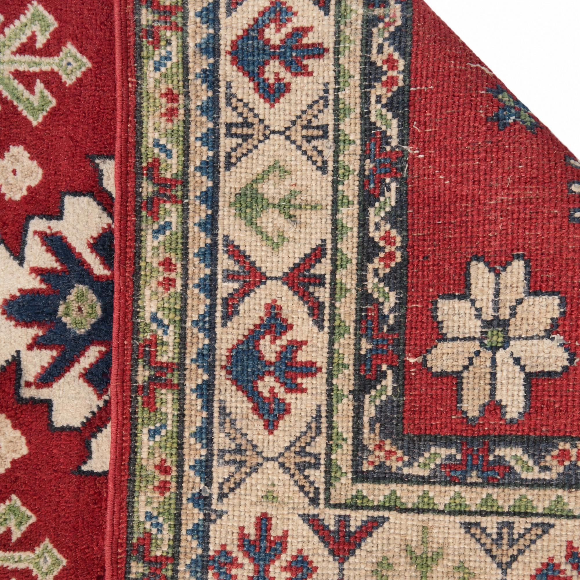 80cm x 120cm Hand Knotted Kazak Rug