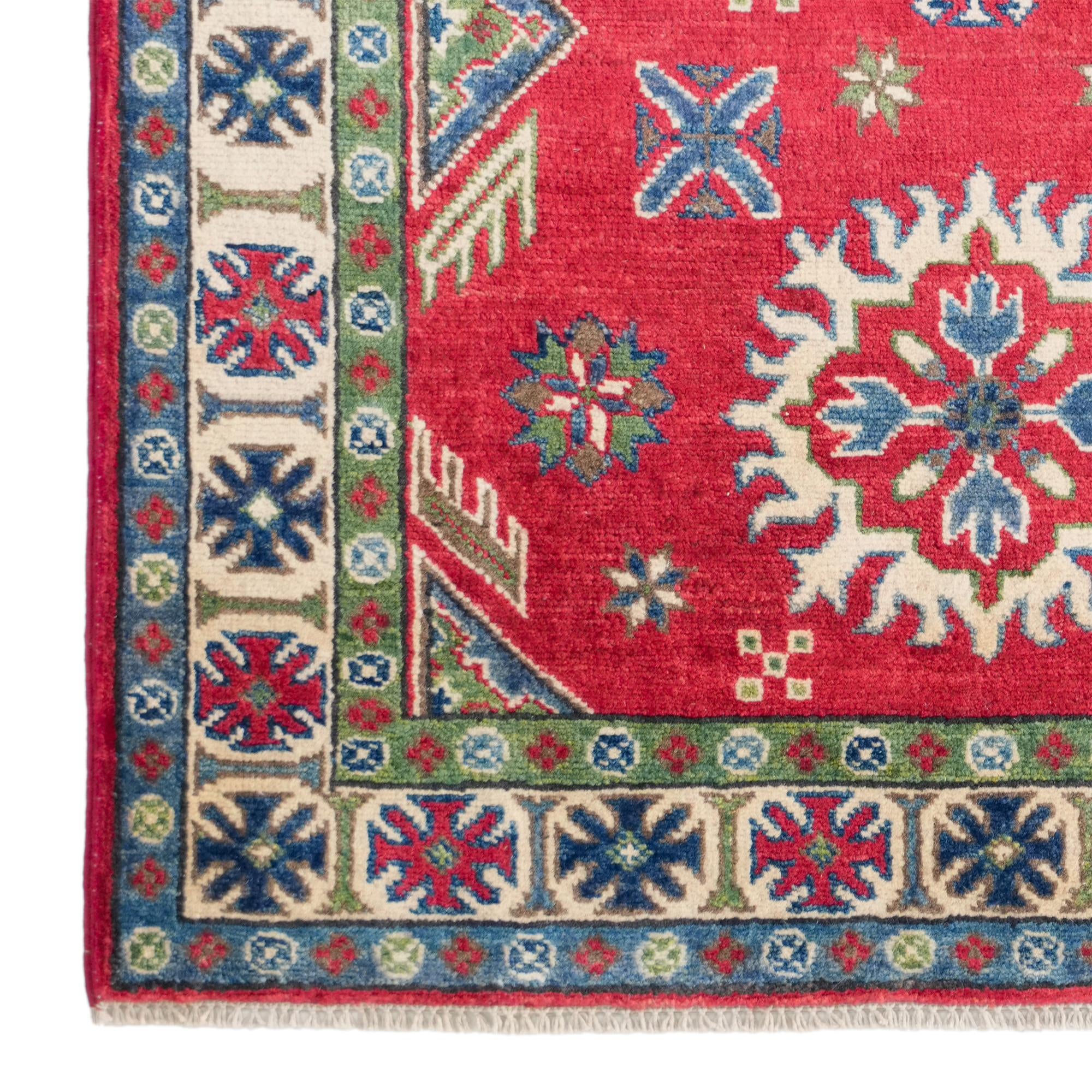 100cm x 150cm Hand Knotted Kazak Rug