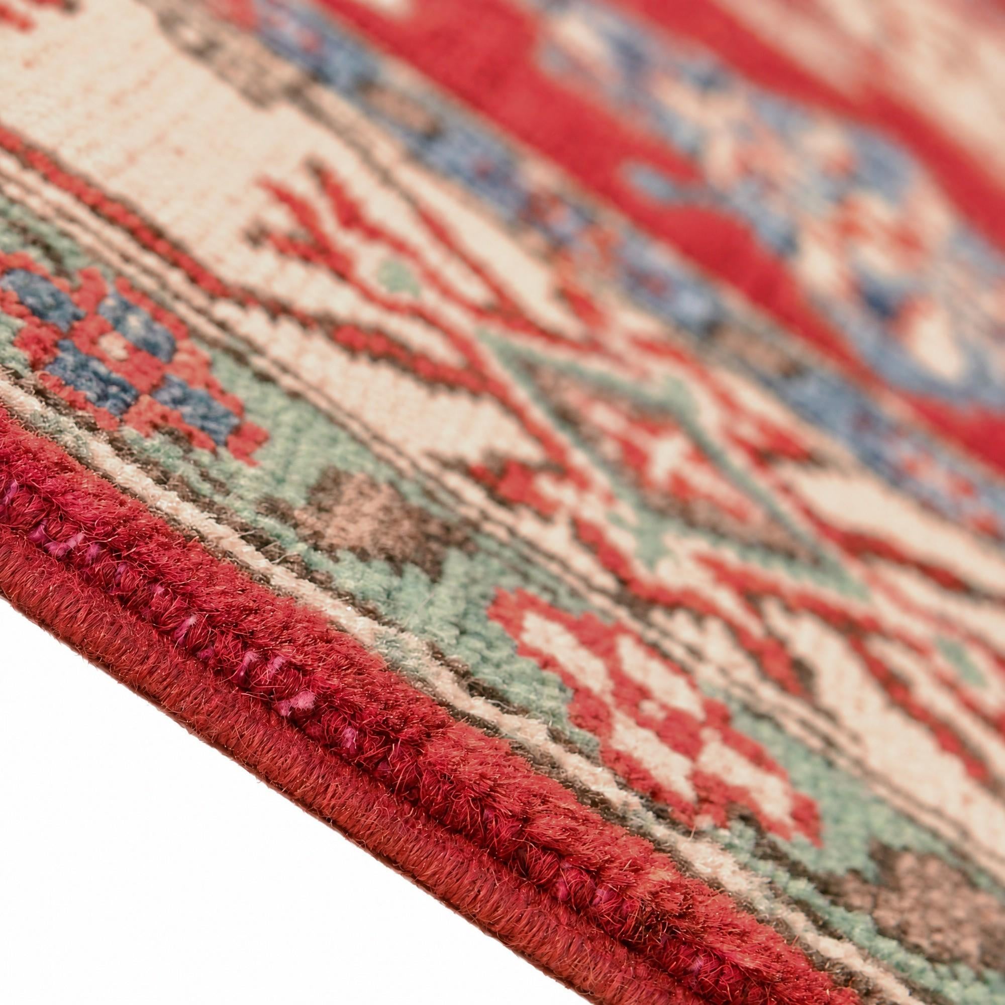 150cm x 200cm Hand Knotted Kazak Rug