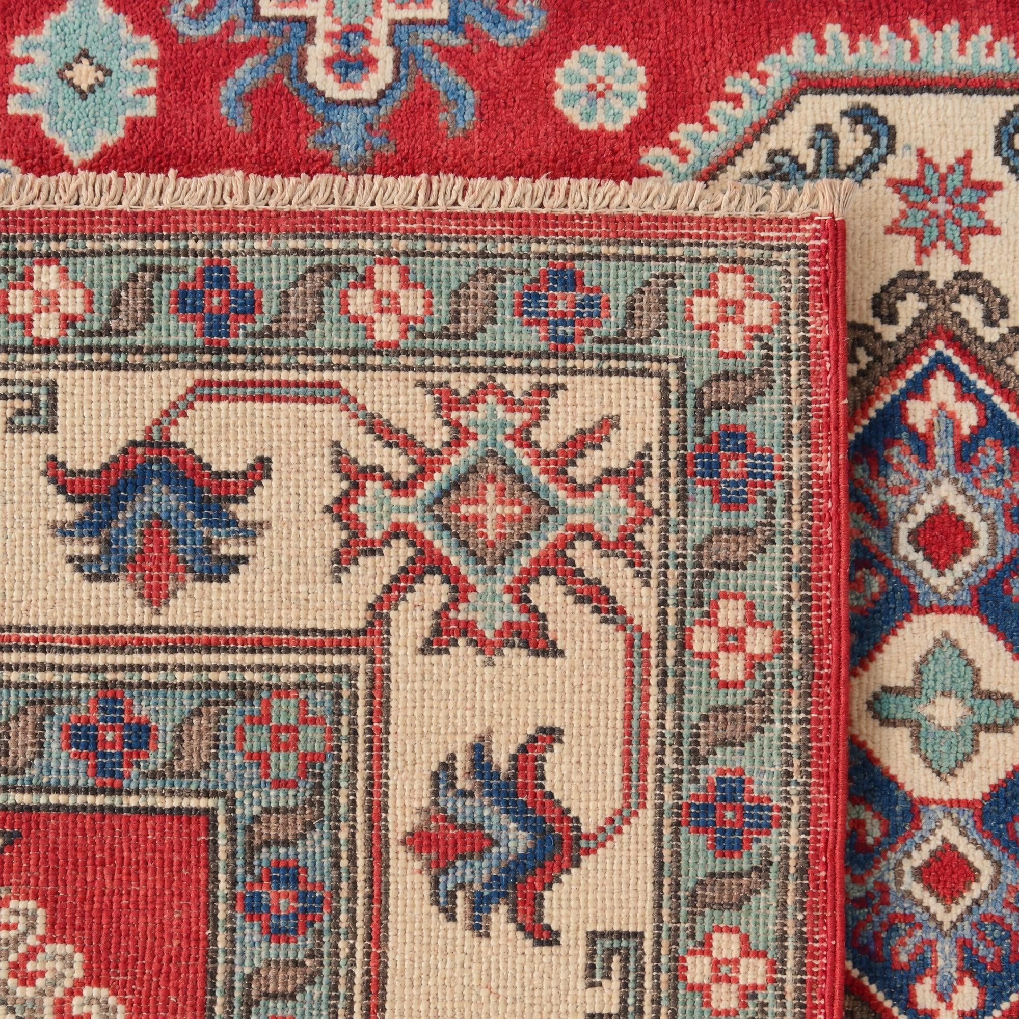 150cm x 200cm Hand Knotted Kazak Rug