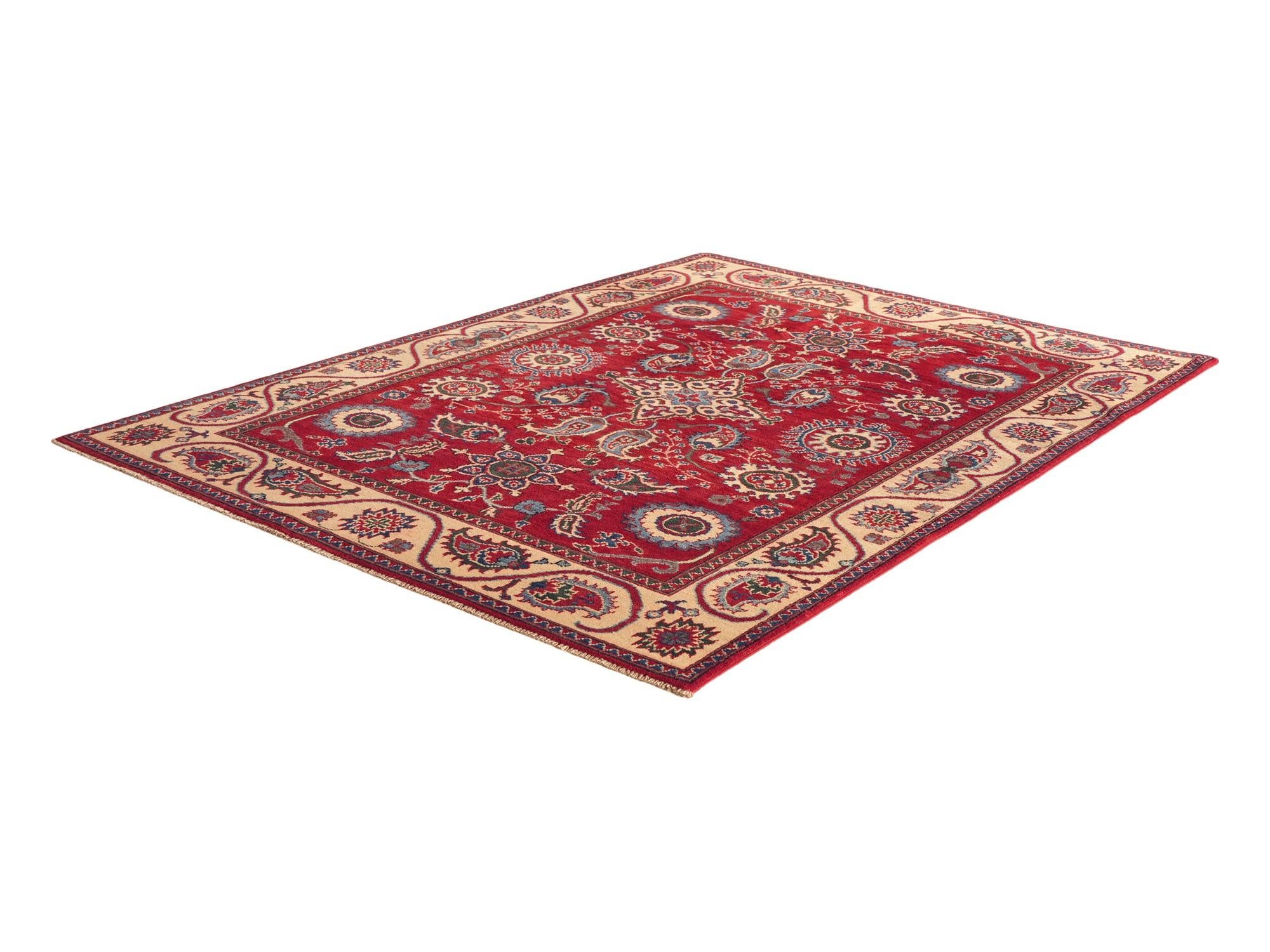 Detail image 4 of 12: 5' x 6' 8 Hand Knotted Kazak Rug
