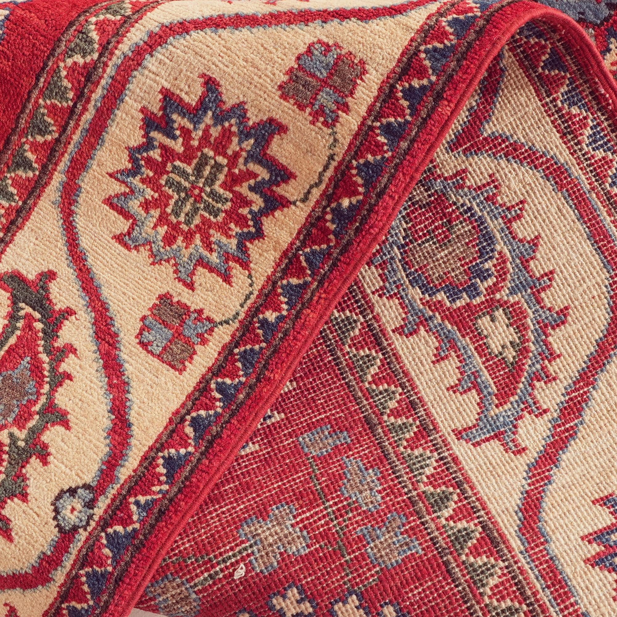 Detail image 9 of 12: 5' x 6' 8 Hand Knotted Kazak Rug