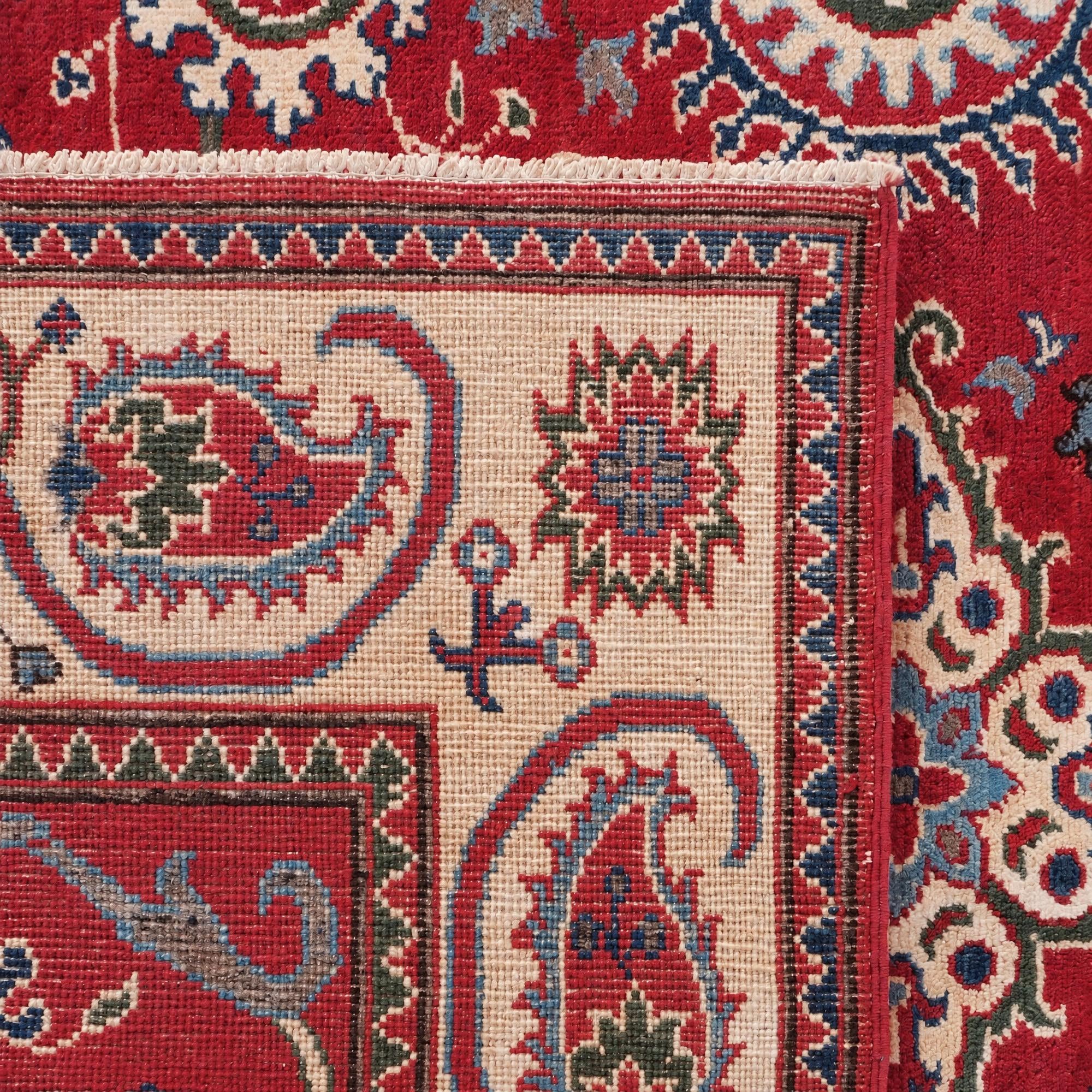 Detail image 12 of 12: 5' x 6' 8 Hand Knotted Kazak Rug