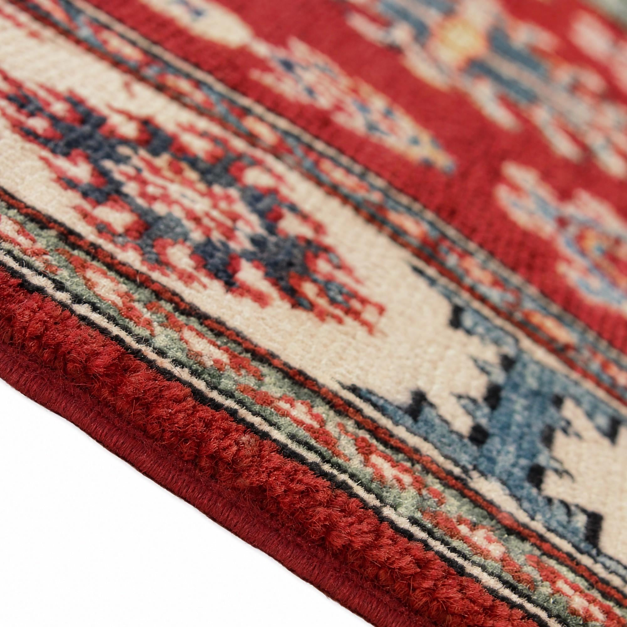 85cm x 130cm Hand Knotted Kazak Rug