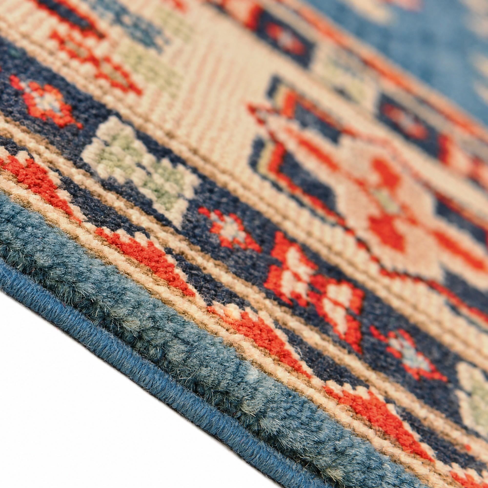 155cm x 205cm Handgeknüpft Kazak Teppich