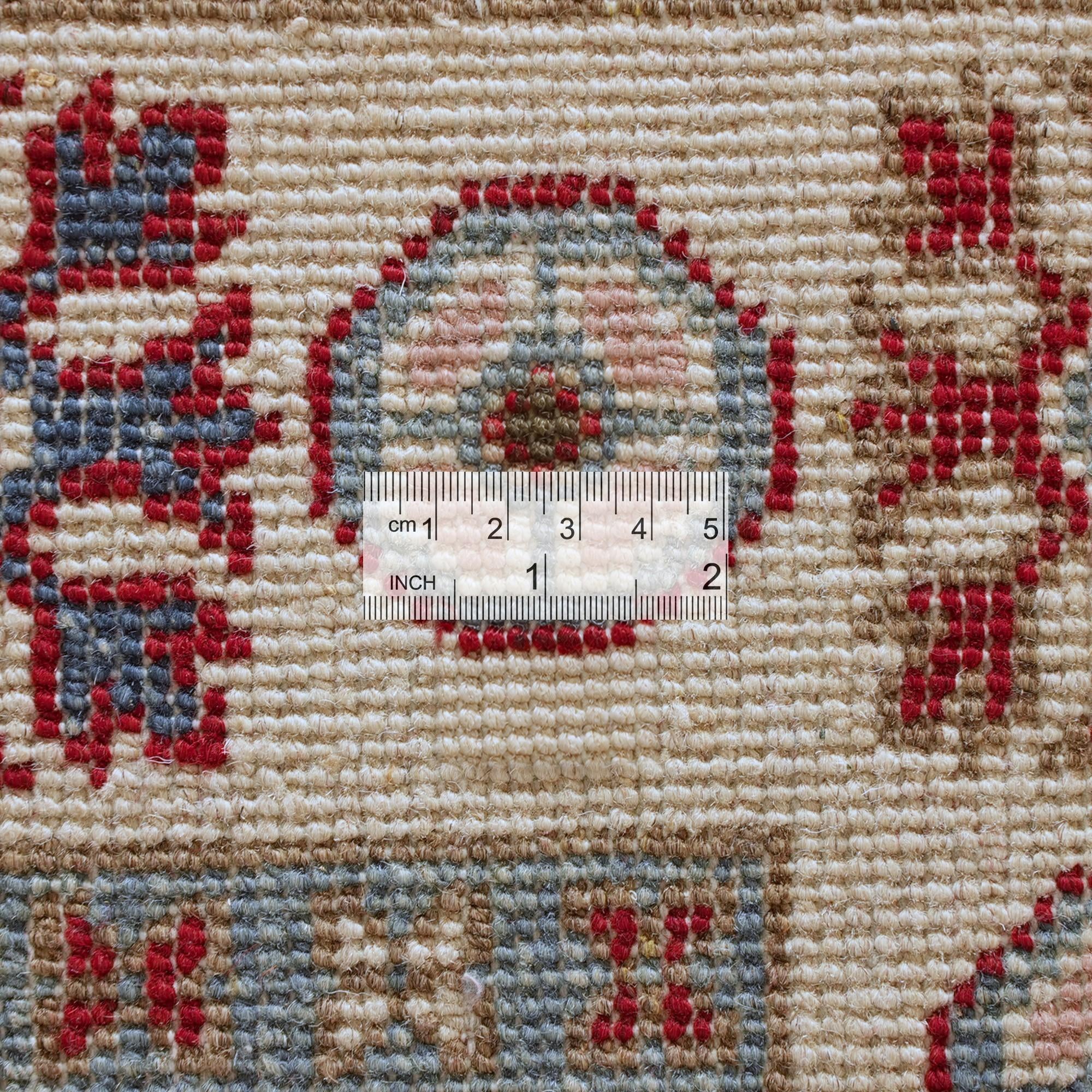 Detail image 10 of 12: 4' 1 x 5' 9 Hand Knotted Kazak Rug