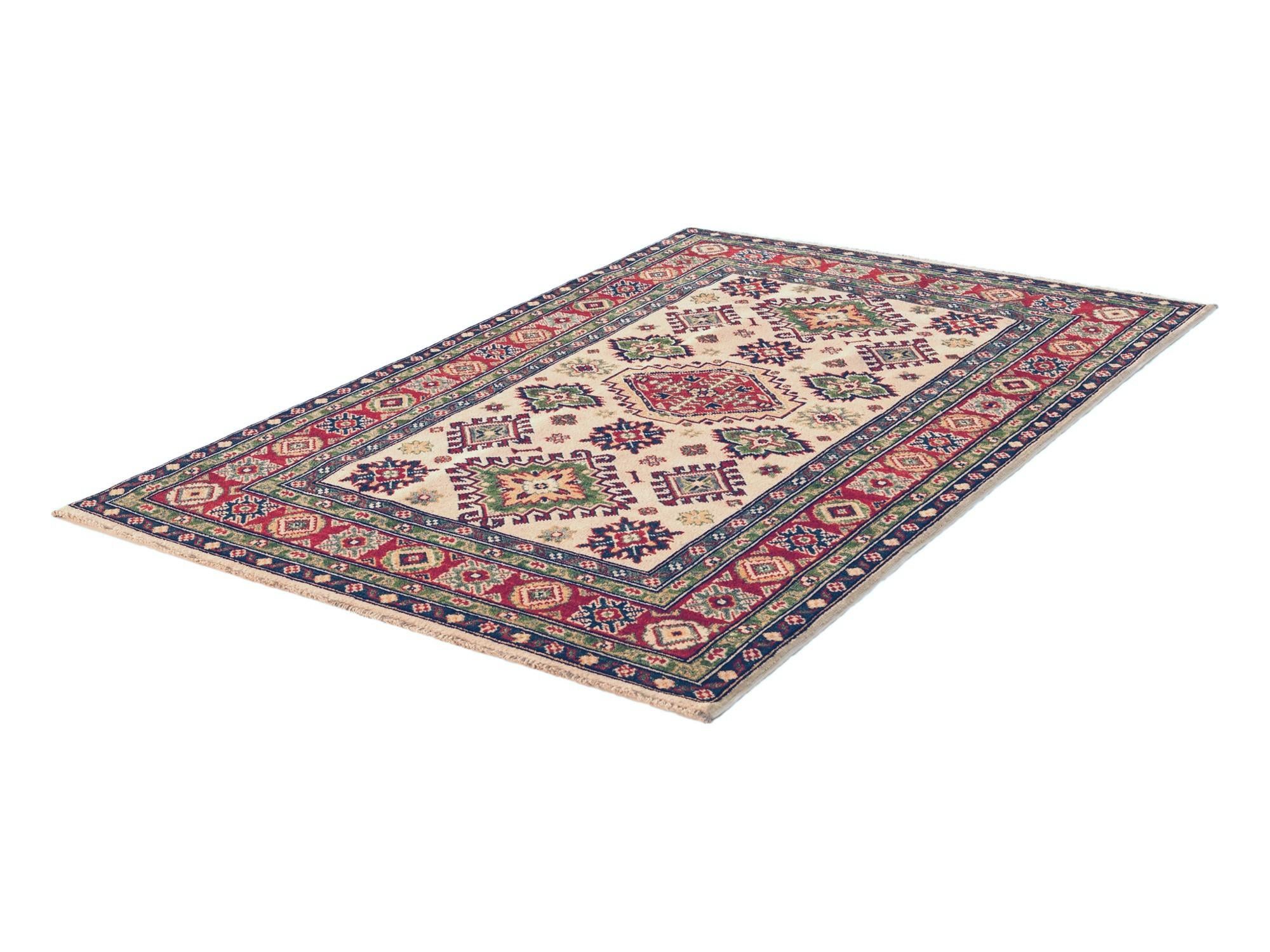 4' x 6' Hand Knotted Kazak Rug