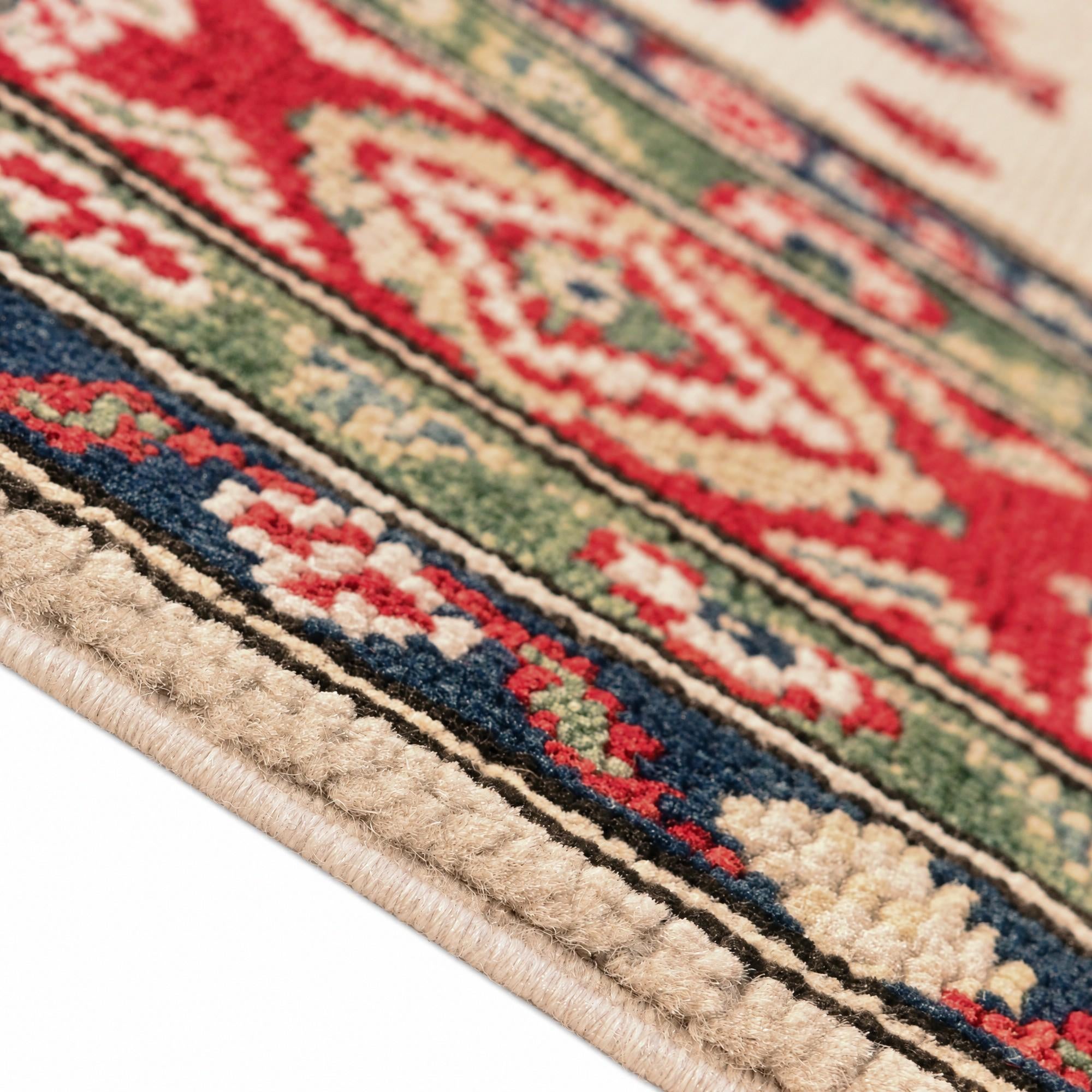125cm x 185cm Hand Knotted Kazak Rug