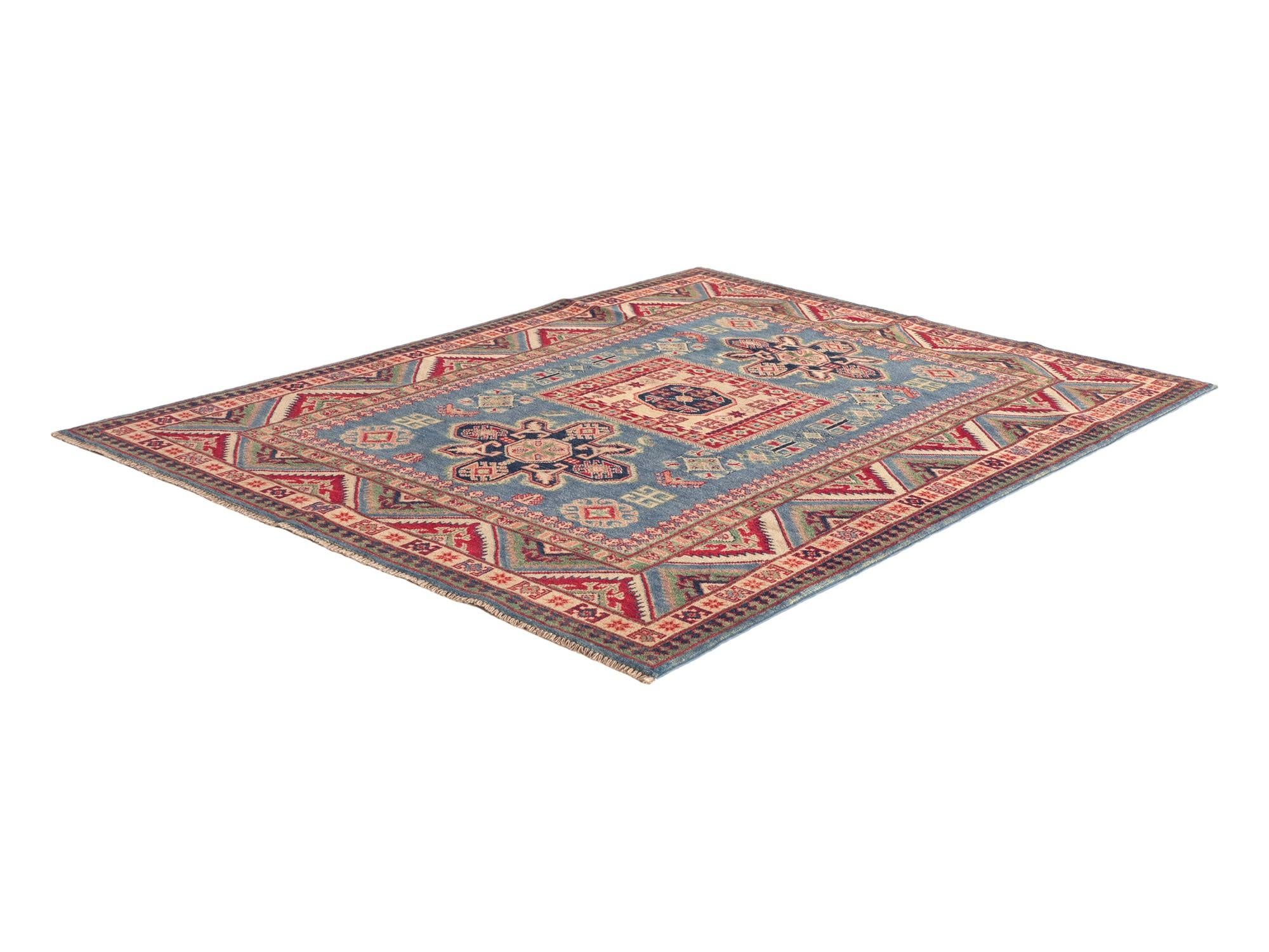 150cm x 200cm Hand Knotted Kazak Rug