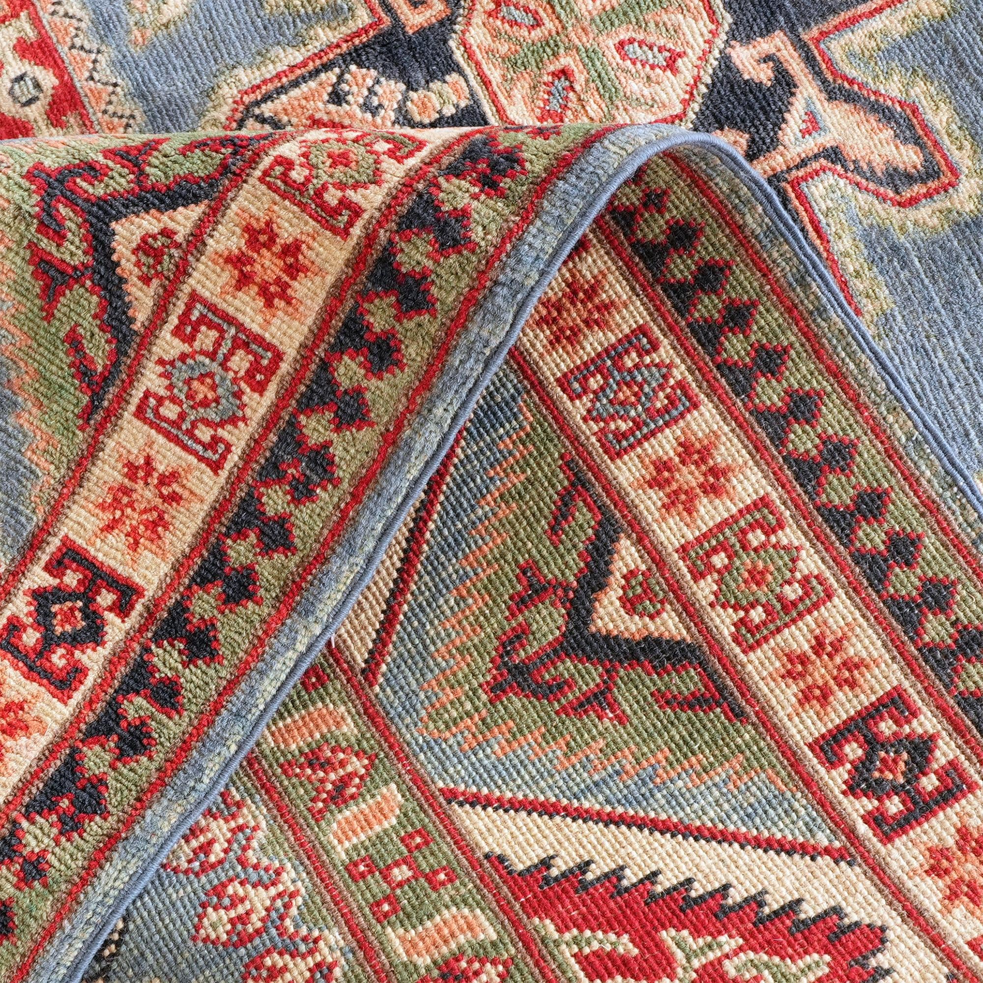 150cm x 200cm Hand Knotted Kazak Rug