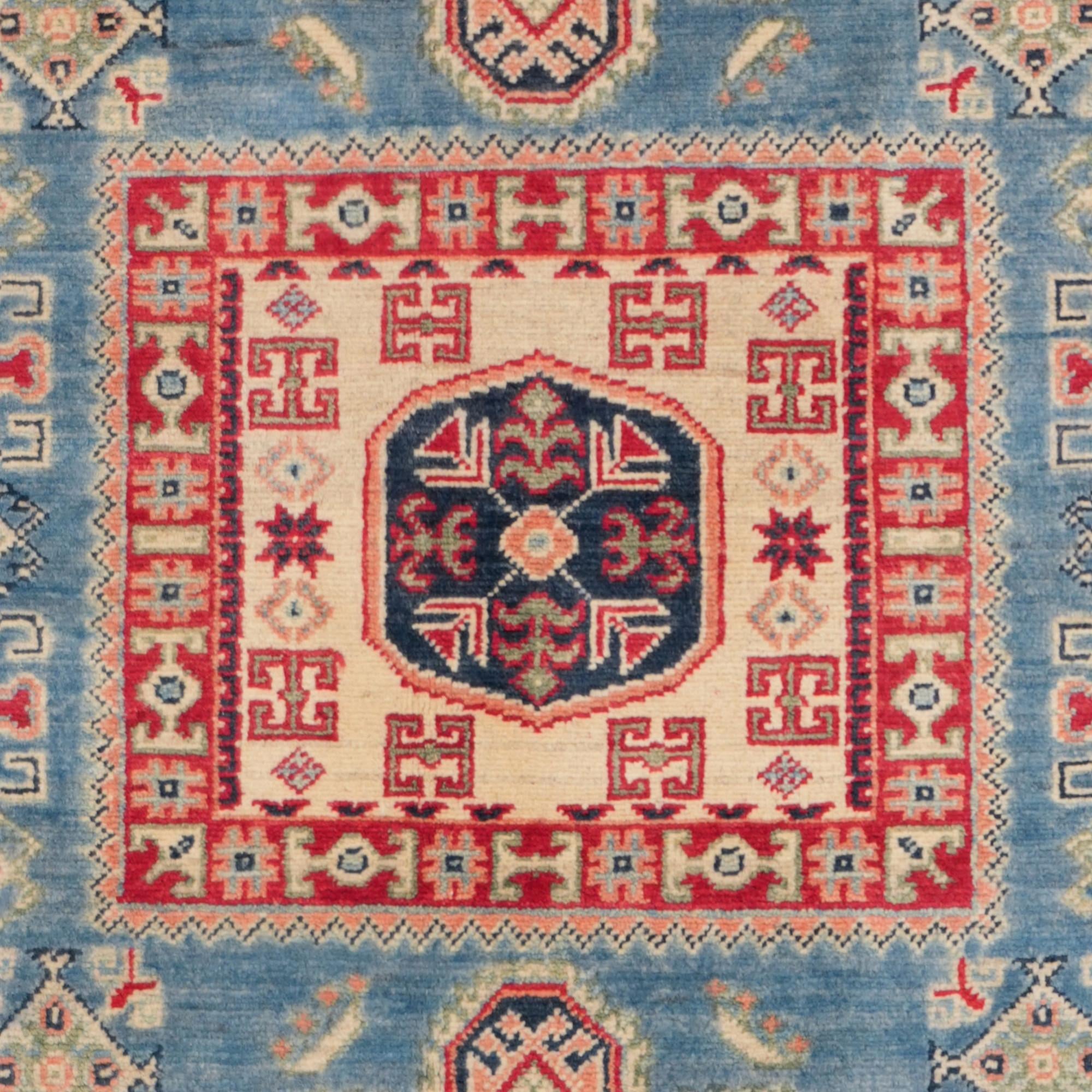 150cm x 200cm Hand Knotted Kazak Rug