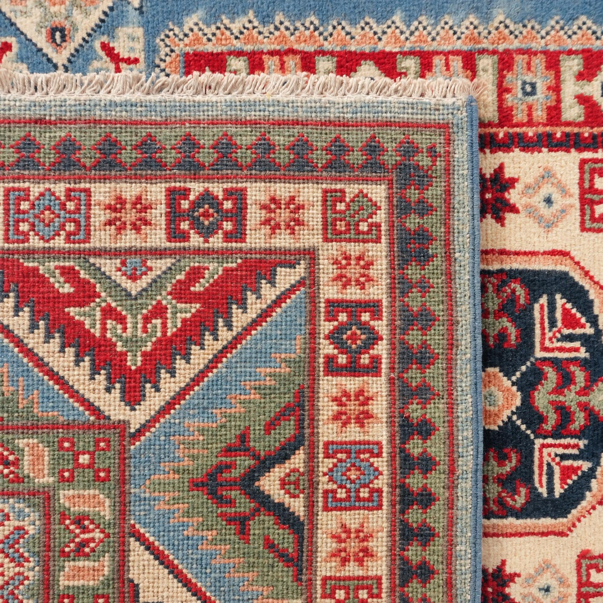 150cm x 200cm Handgeknüpft Kazak Teppich