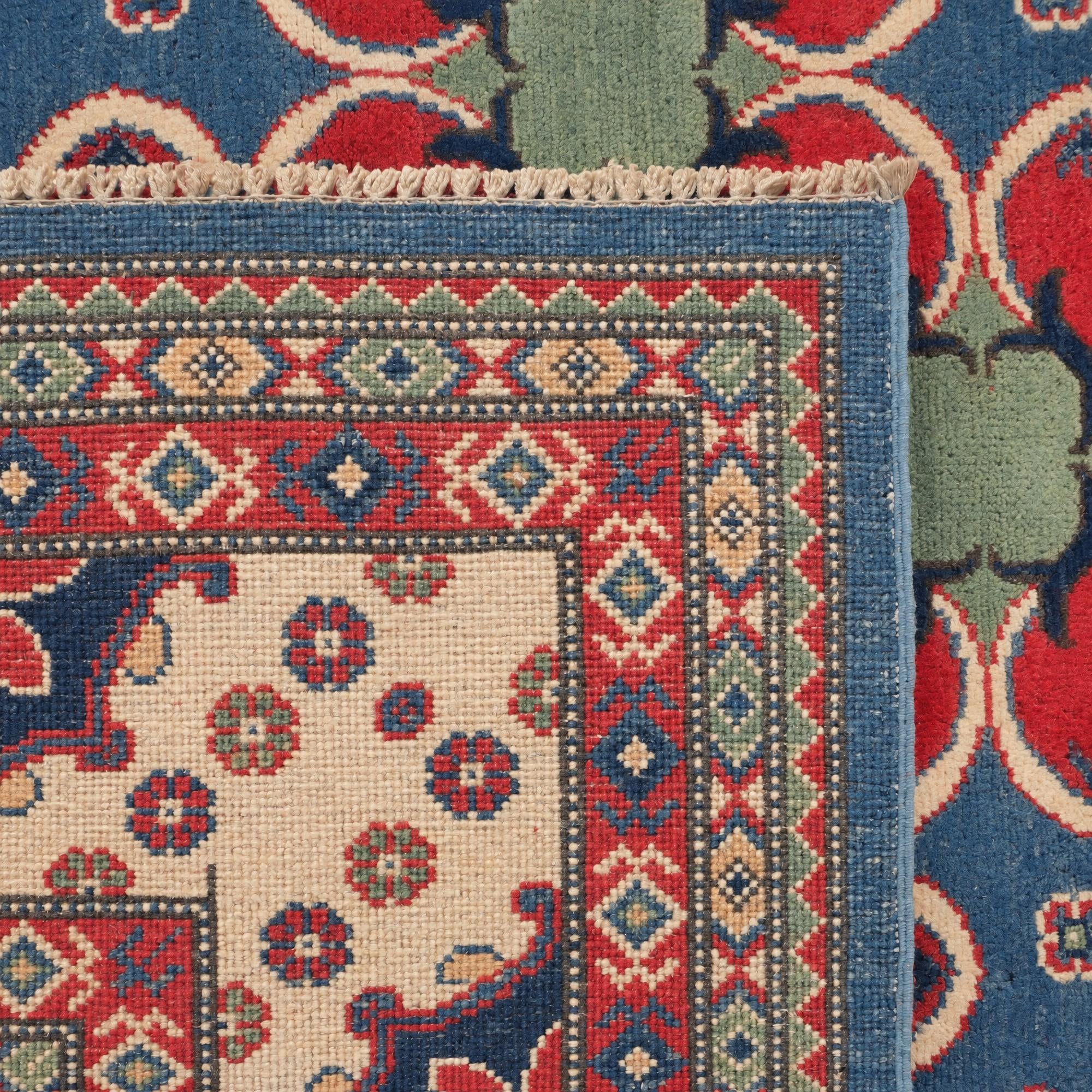 195cm x 290cm Hand Knotted Kazak Rug