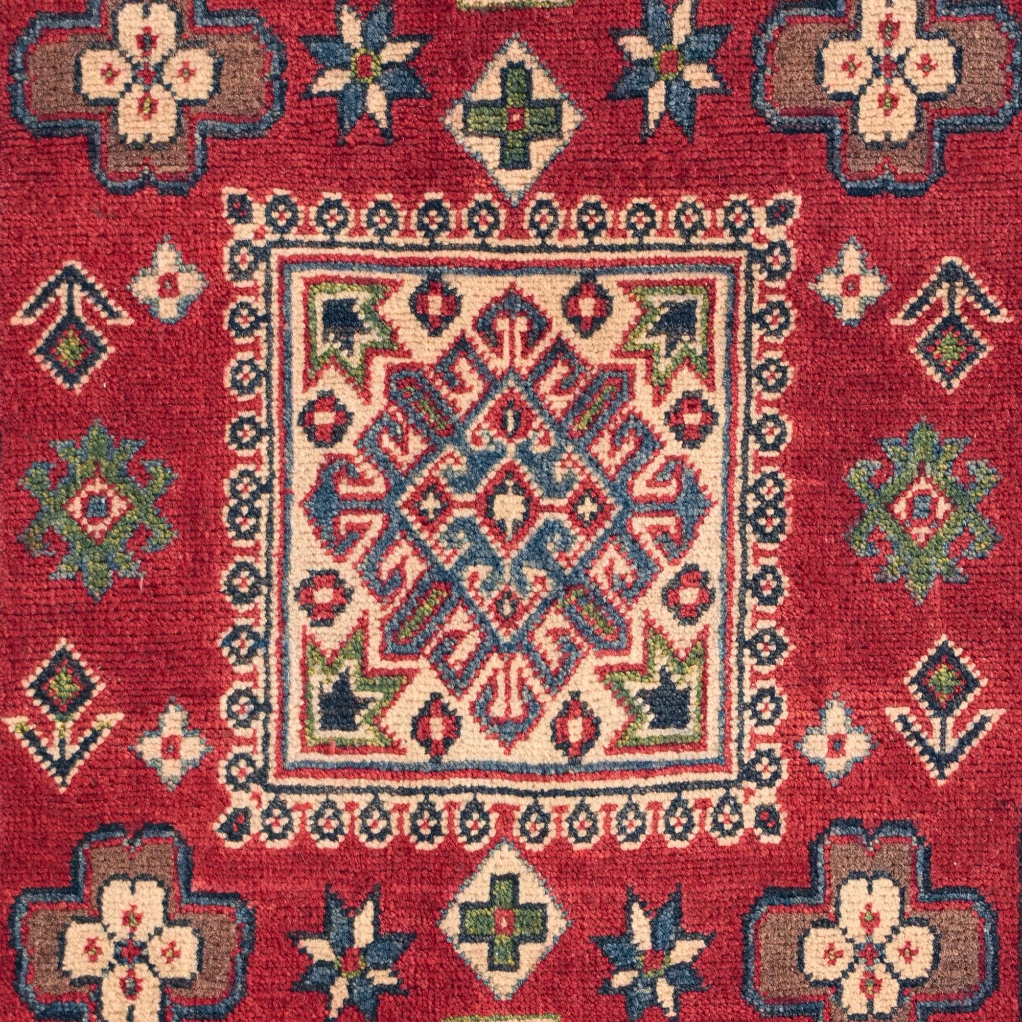 Detail image 9 of 9: 2' 7 x 4' 5 Hand Knotted Kazak Rug