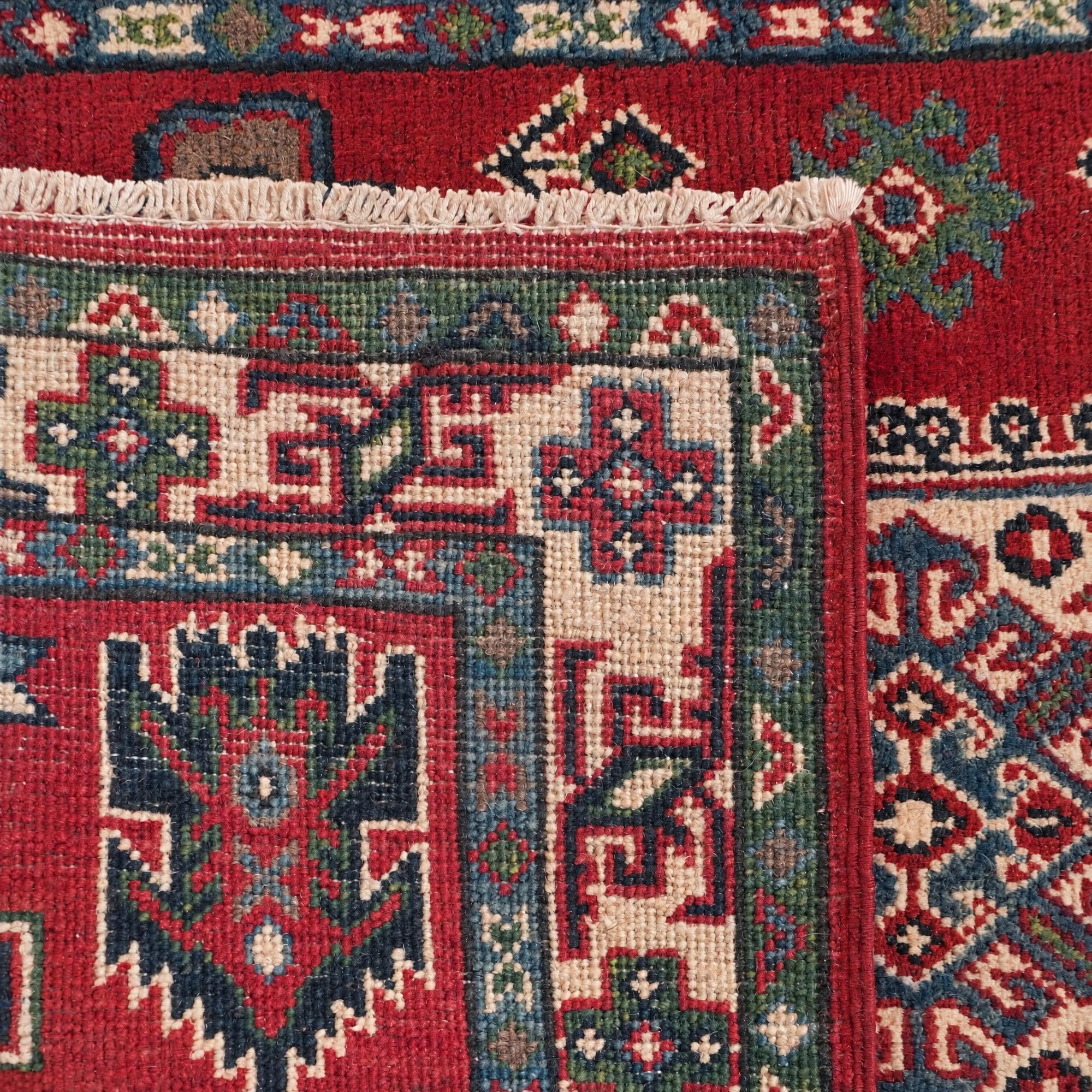 80cm x 135cm Handgeknüpft Kazak Teppich