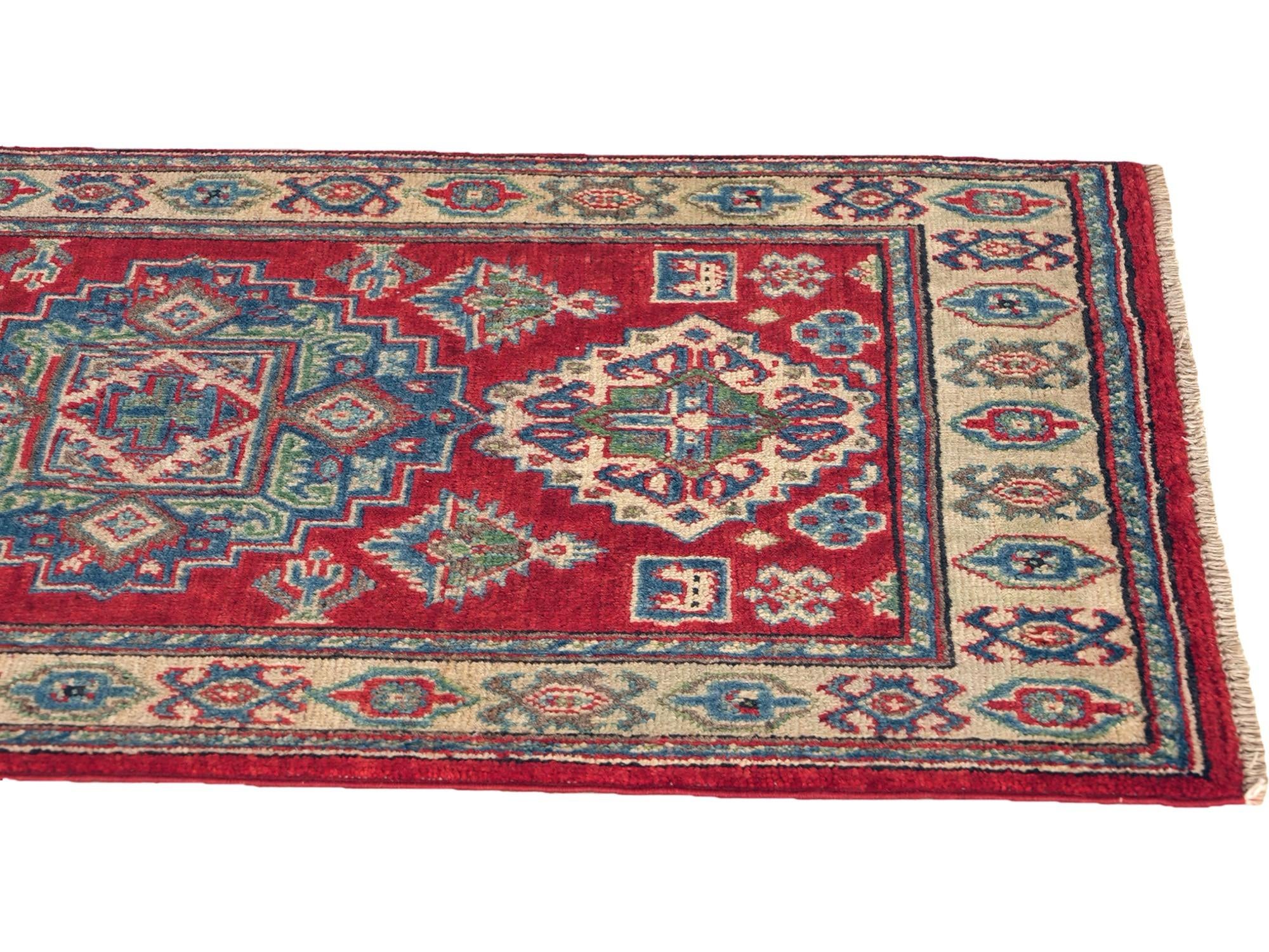 Detail image 6 of 10: 2' 9 x 3' 8 Hand Knotted Kazak Rug