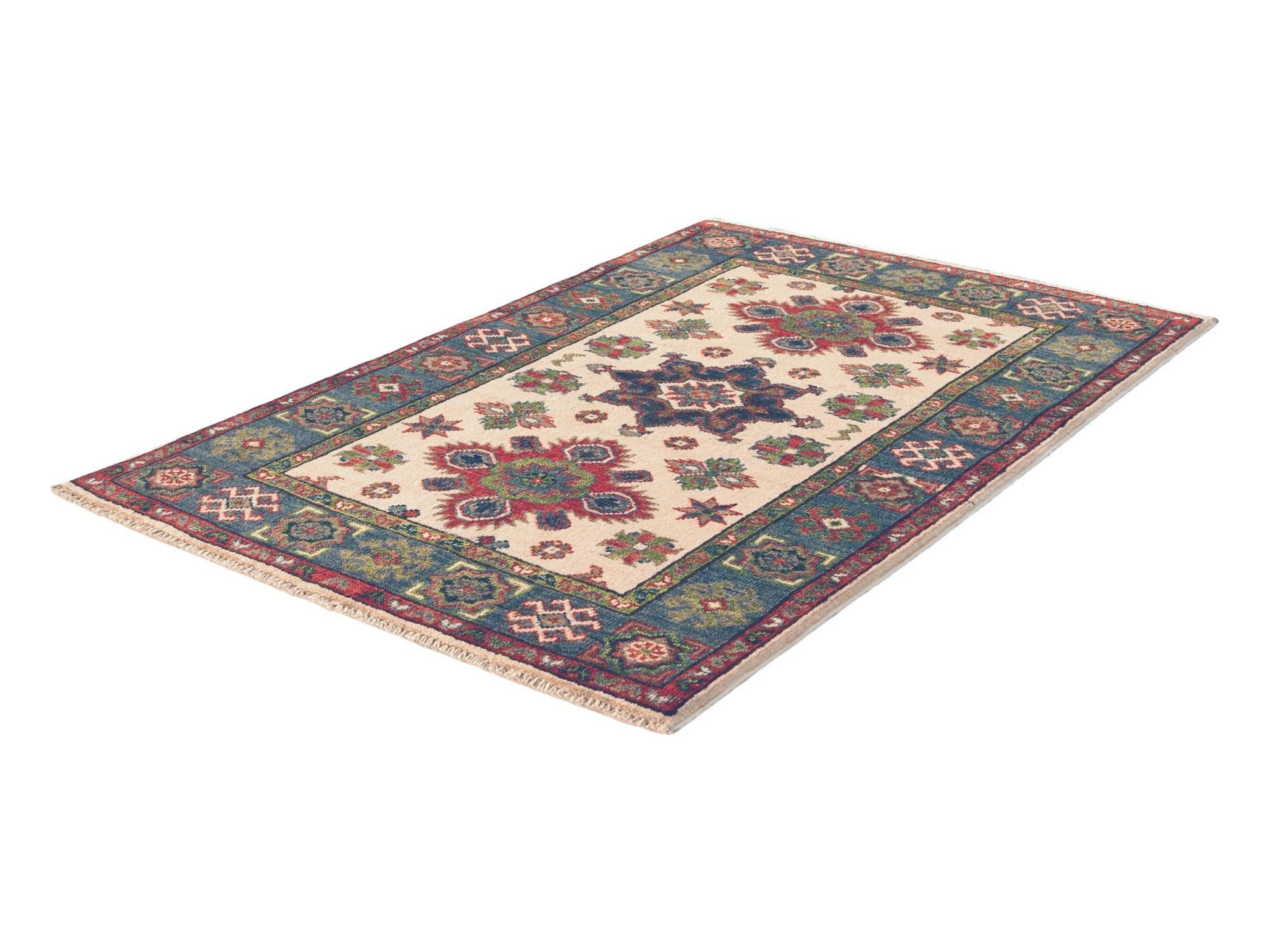 2' 9 x 4' Hand Knotted Kazak Rug