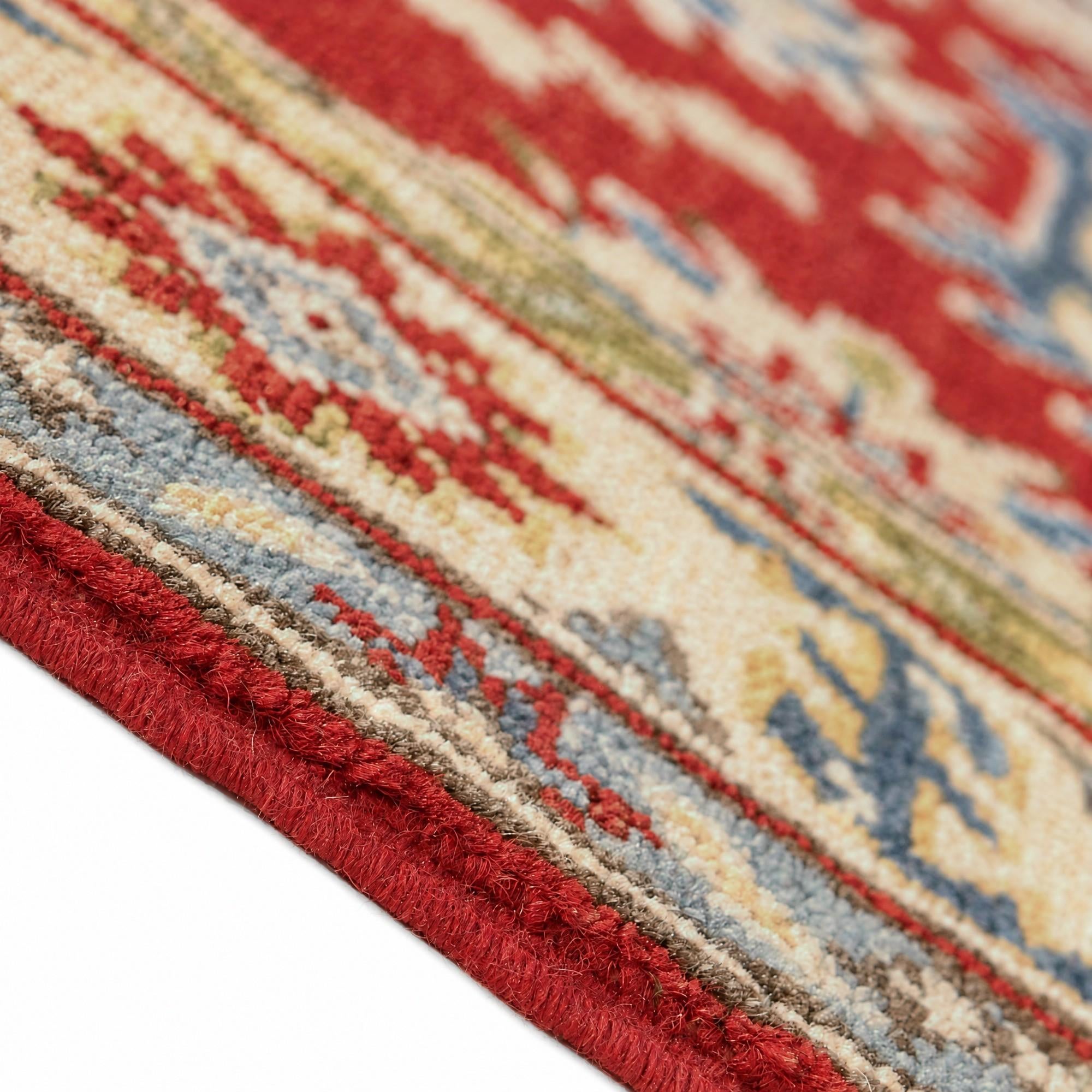 80cm x 125cm Hand Knotted Kazak Rug