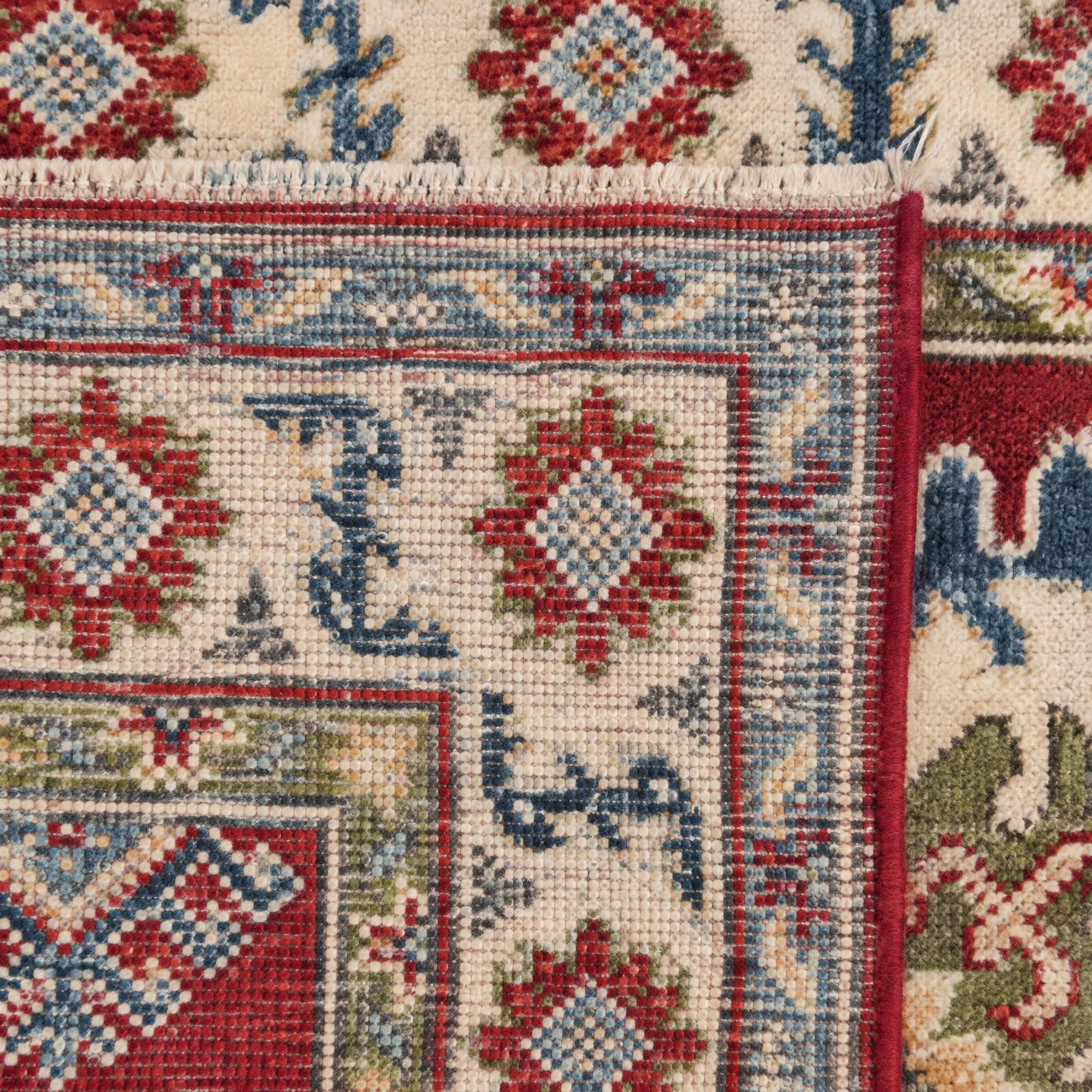 Detail image 12 of 12: 2' 7 x 4' 2 Hand Knotted Kazak Rug