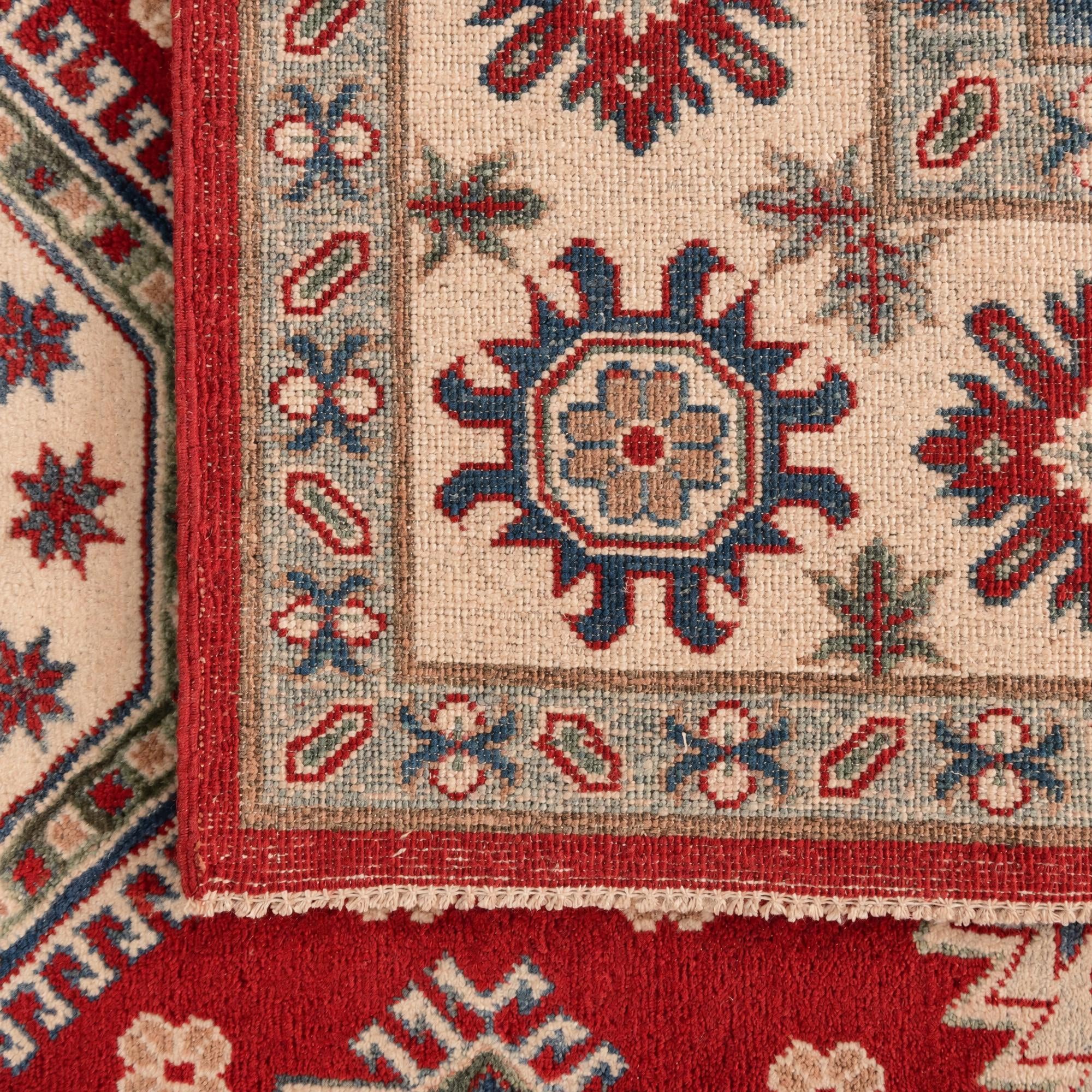 205cm x 280cm Handgeknüpft Kazak Teppich