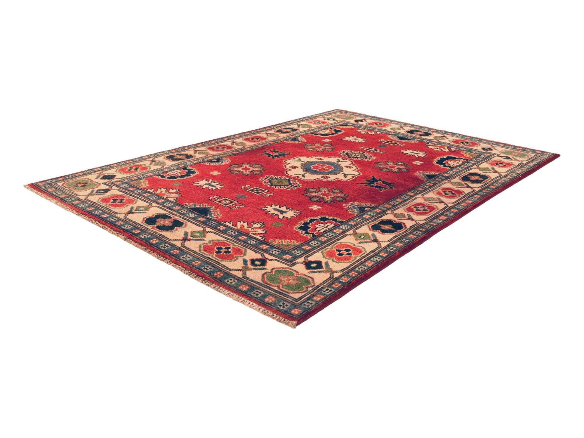 3' 11 x 5' 8 Hand Knotted Kazak Rug