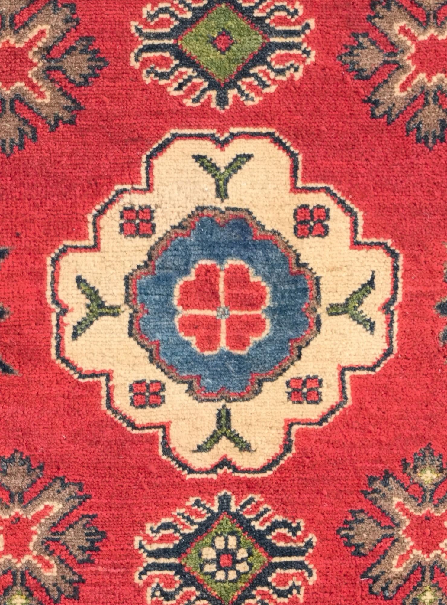 3' 11 x 5' 8 Hand Knotted Kazak Rug