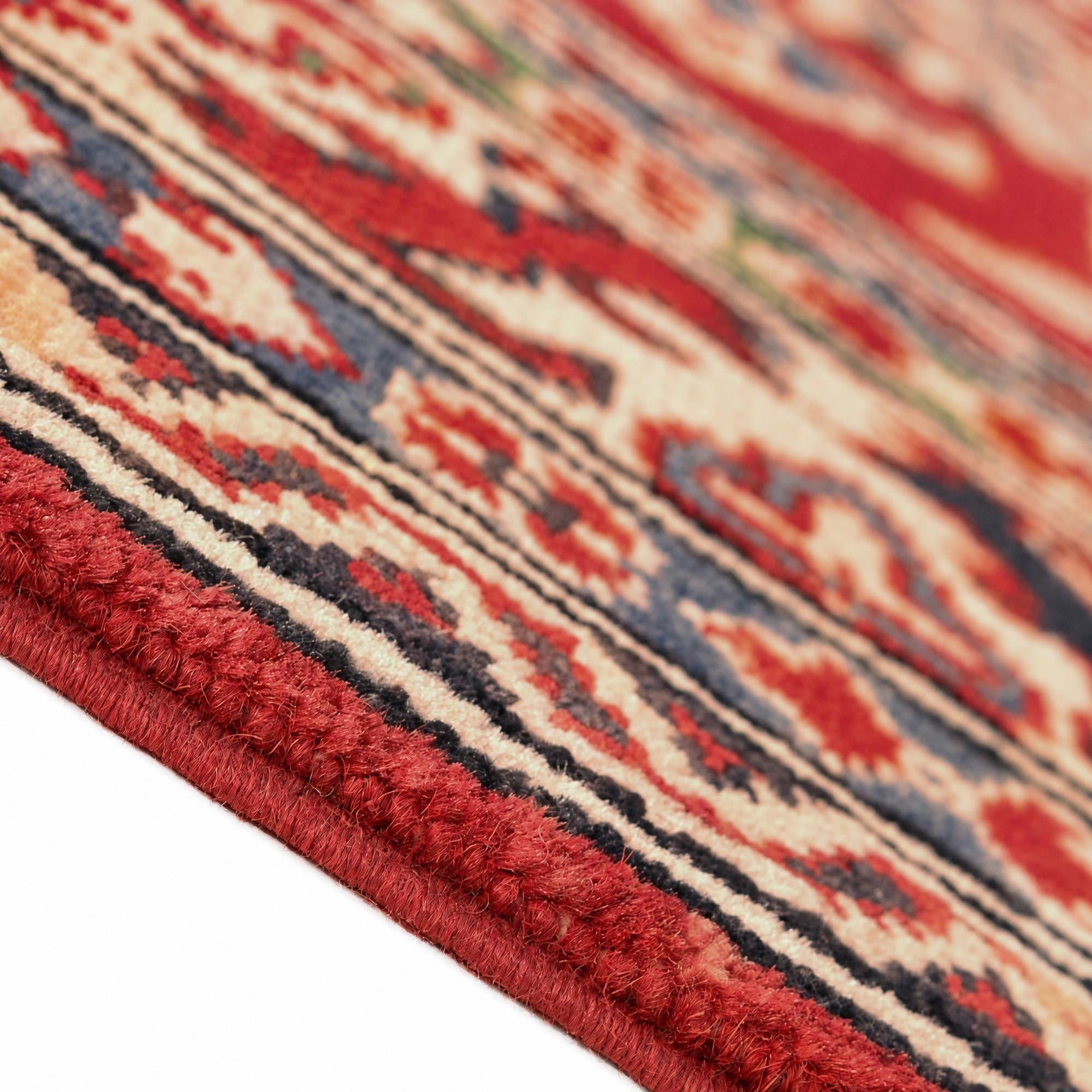 5' 1 x 7' 3 Hand Knotted Kazak Rug