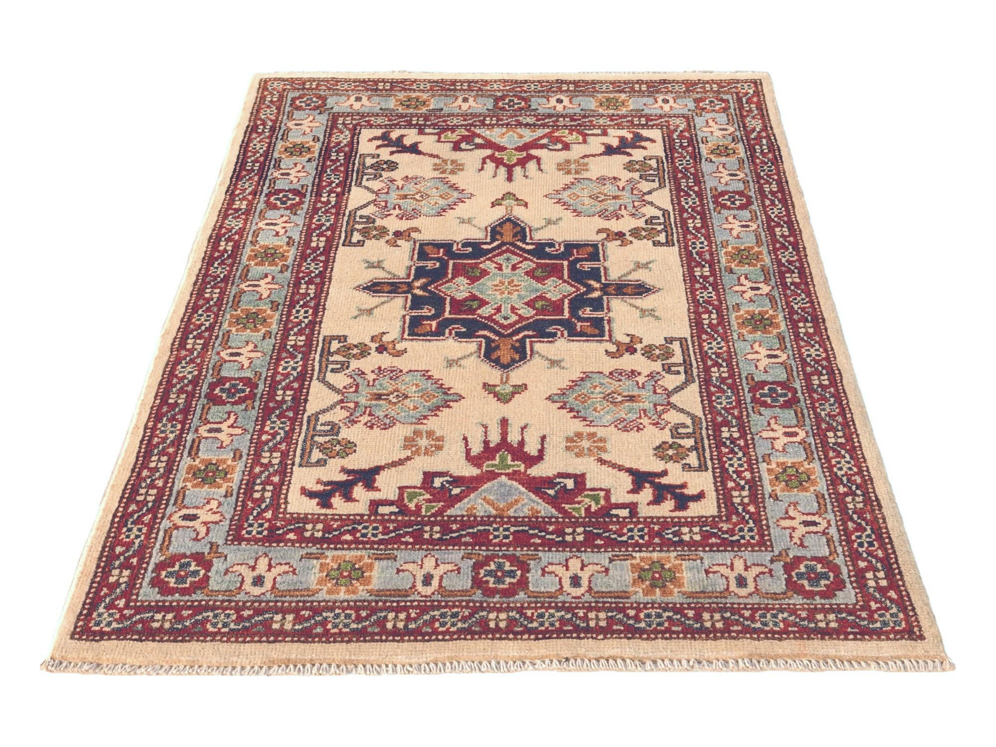 2' 9 x 4' 2 Hand Knotted Kazak Rug