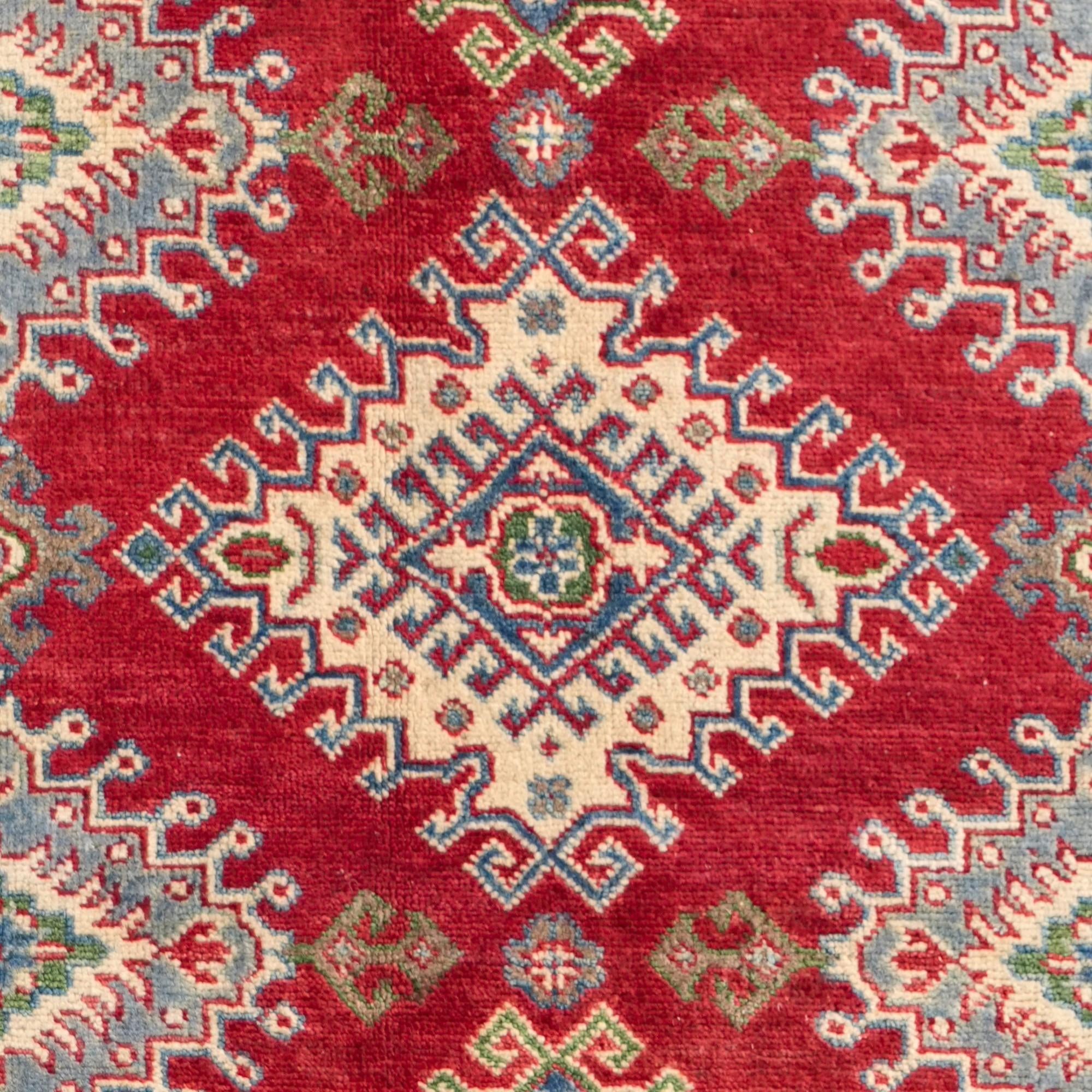 Detail image 11 of 12: 4' 11 x 6' 7 Hand Knotted Kazak Rug