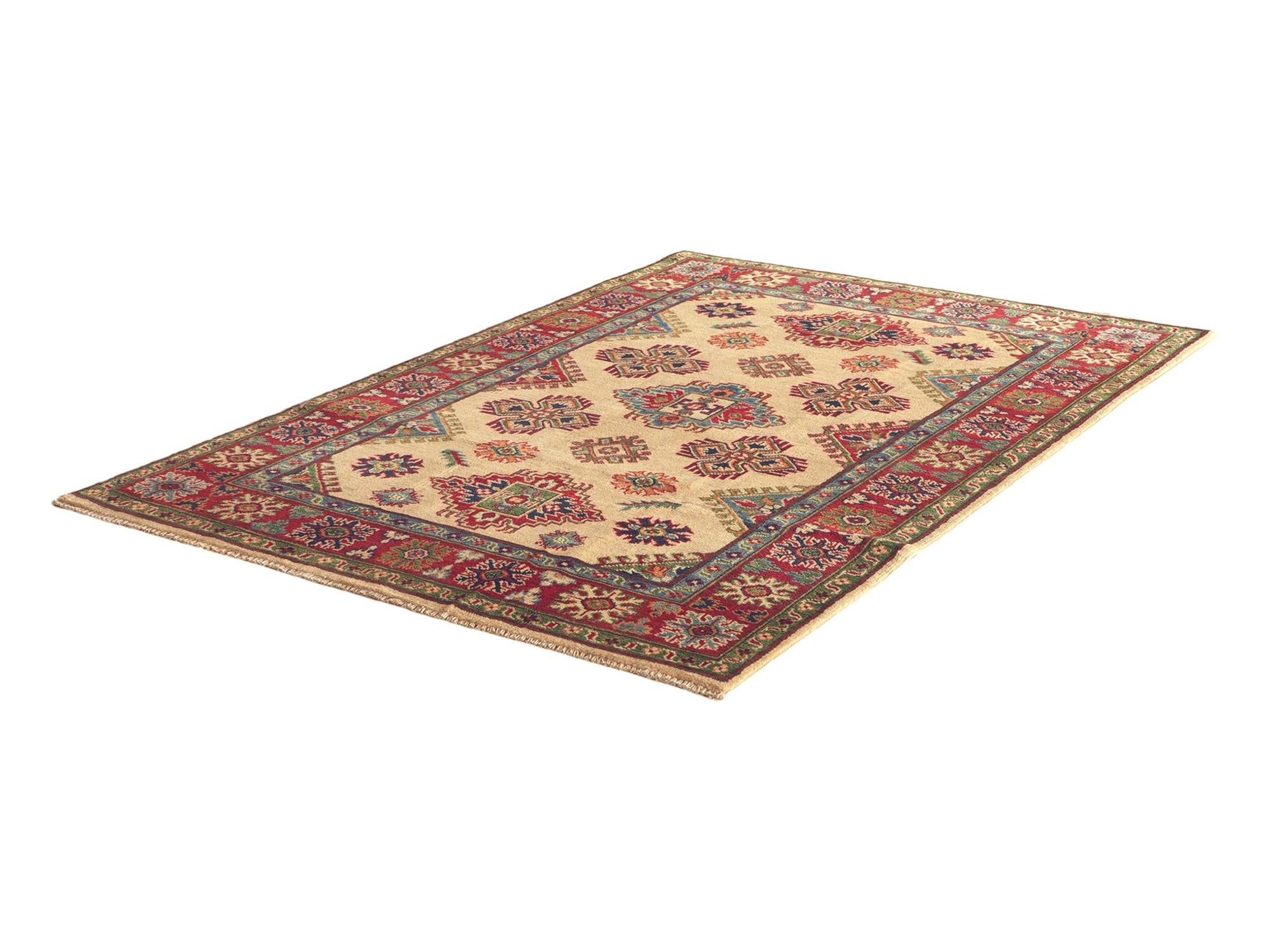 Detail image 4 of 12: 4' 2 x 6' Hand Knotted Kazak Rug