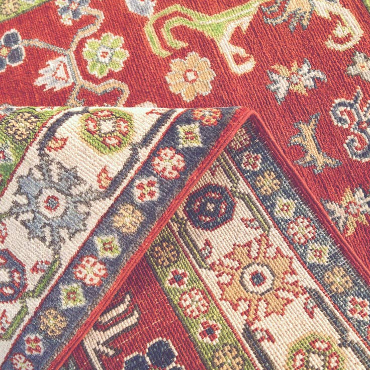 Detail image of 3' 3 x 4' 11 Hand Knotted Kazak Rug