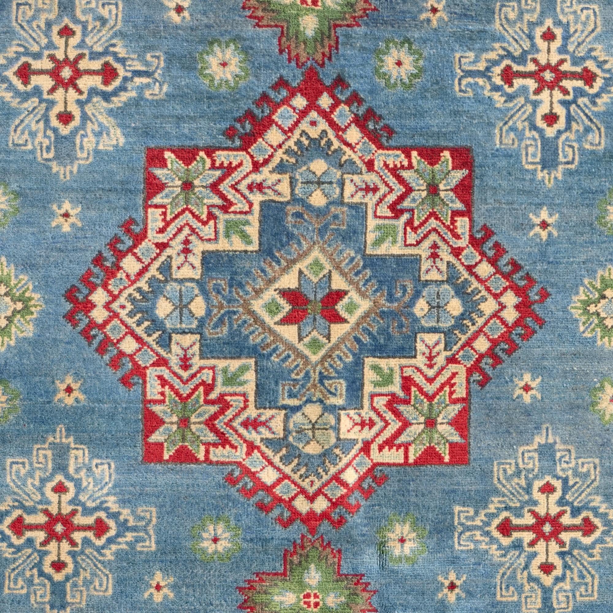 Detail image 10 of 11: 5' x 6' 6 Hand Knotted Kazak Rug