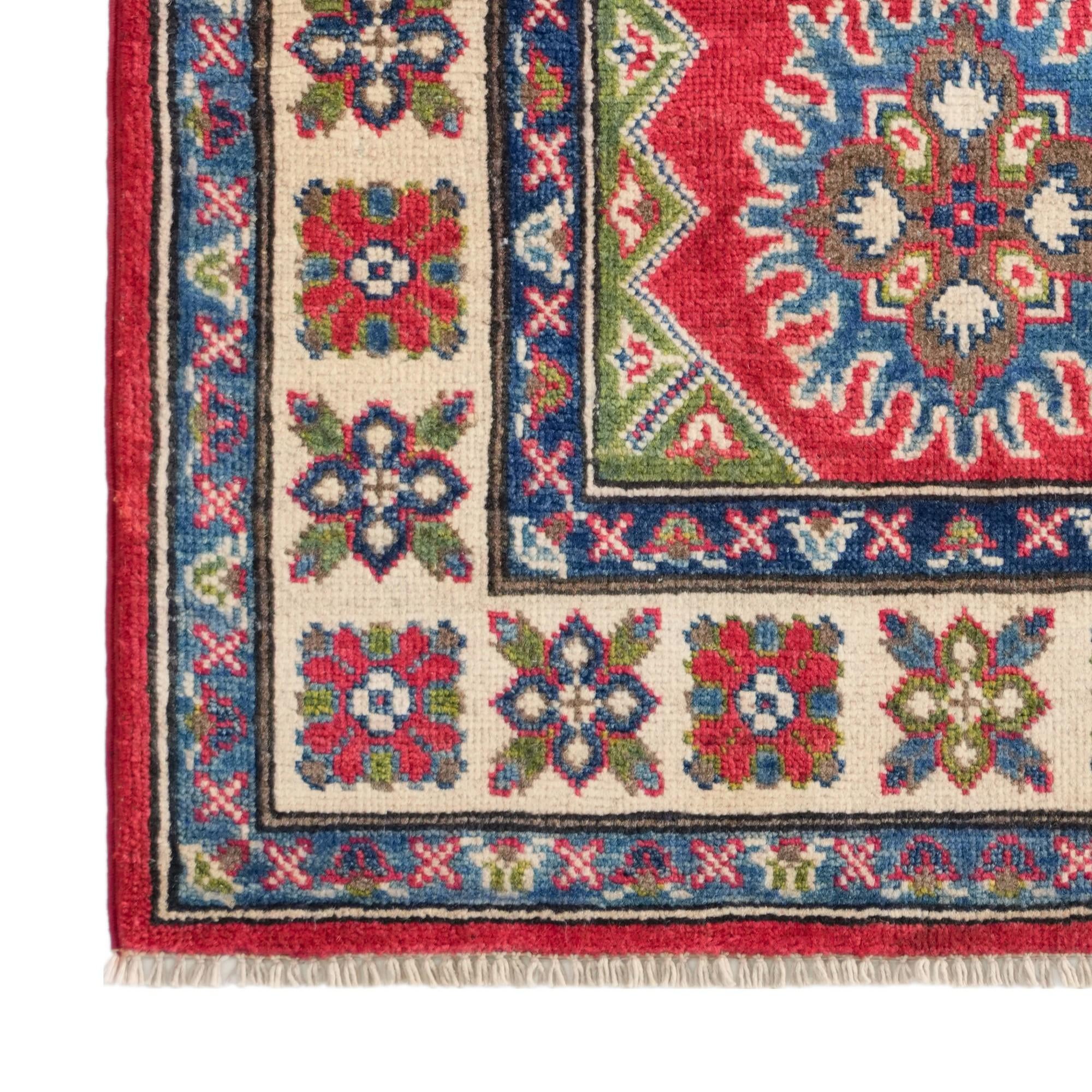 2' 8 x 4' 2 Hand Knotted Kazak Rug