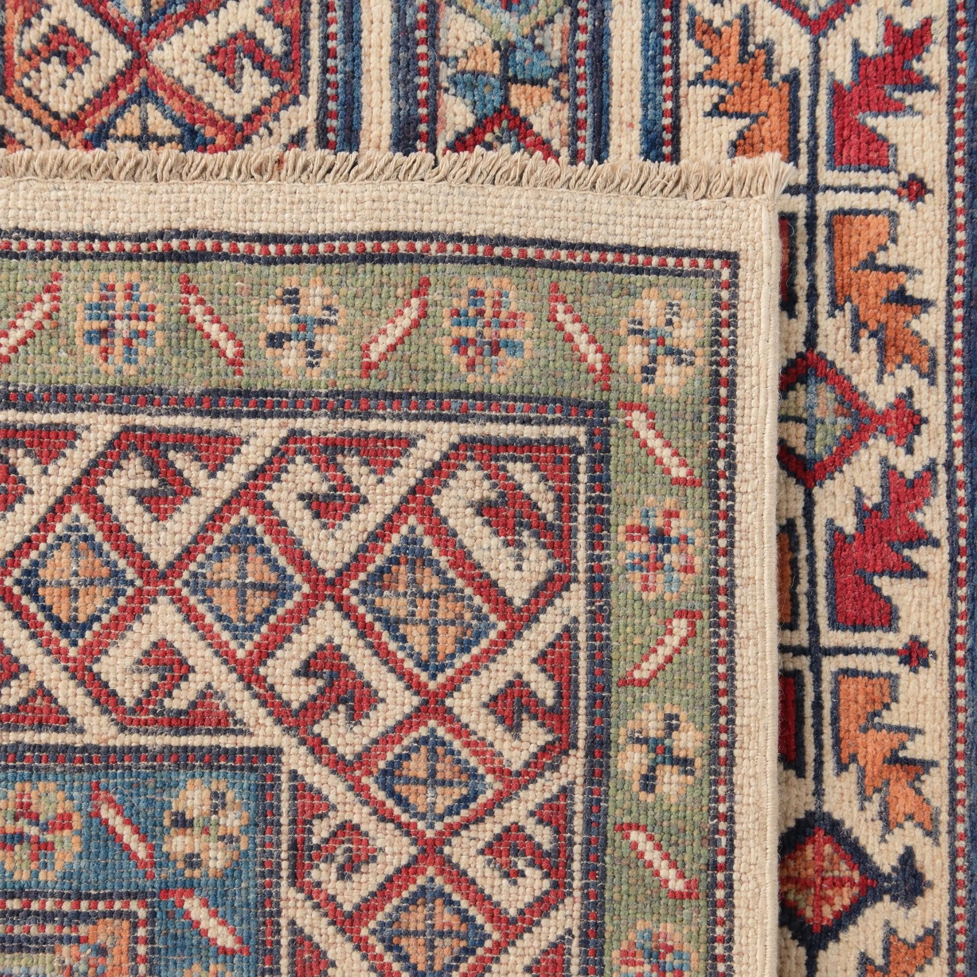 150cm x 210cm Hand Knotted Kazak Rug
