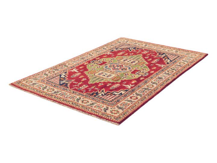 3' 3 x 4' 11 Hand Knotted Kazak Rug