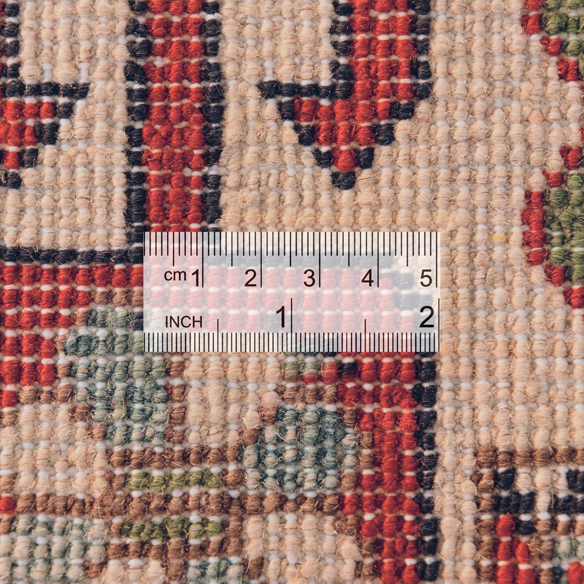 Detail image 9 of 10: 3' 10 x 6' Hand Knotted Kazak Rug