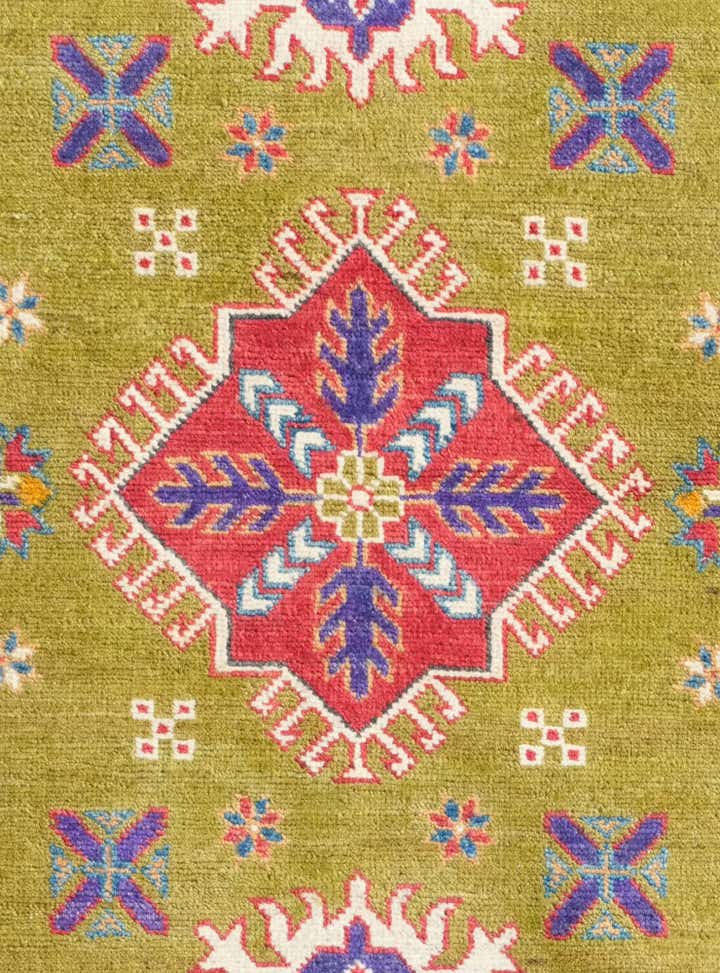 3' 3 x 4' 10 Hand Knotted Kazak Rug