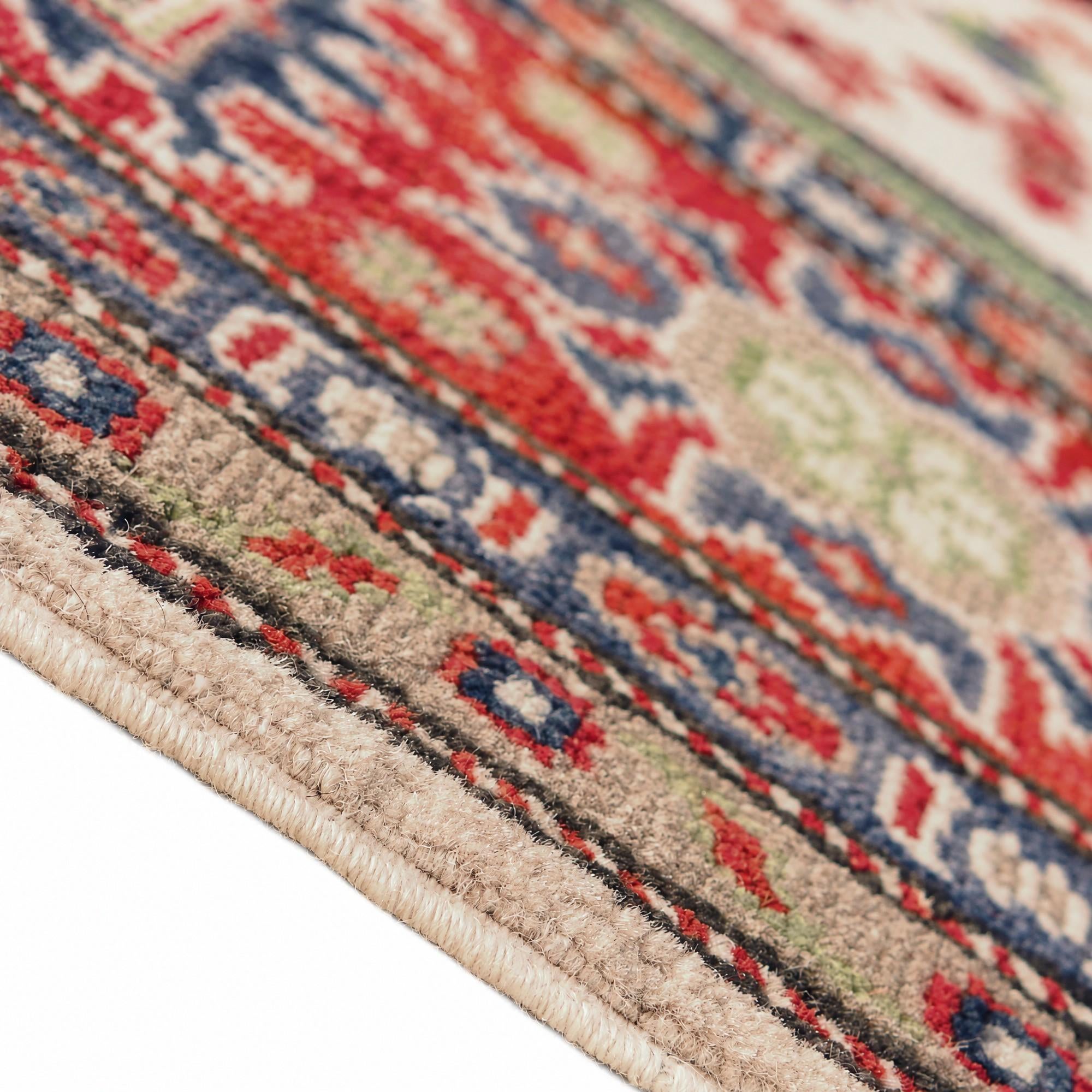 155cm x 200cm Hand Knotted Kazak Rug