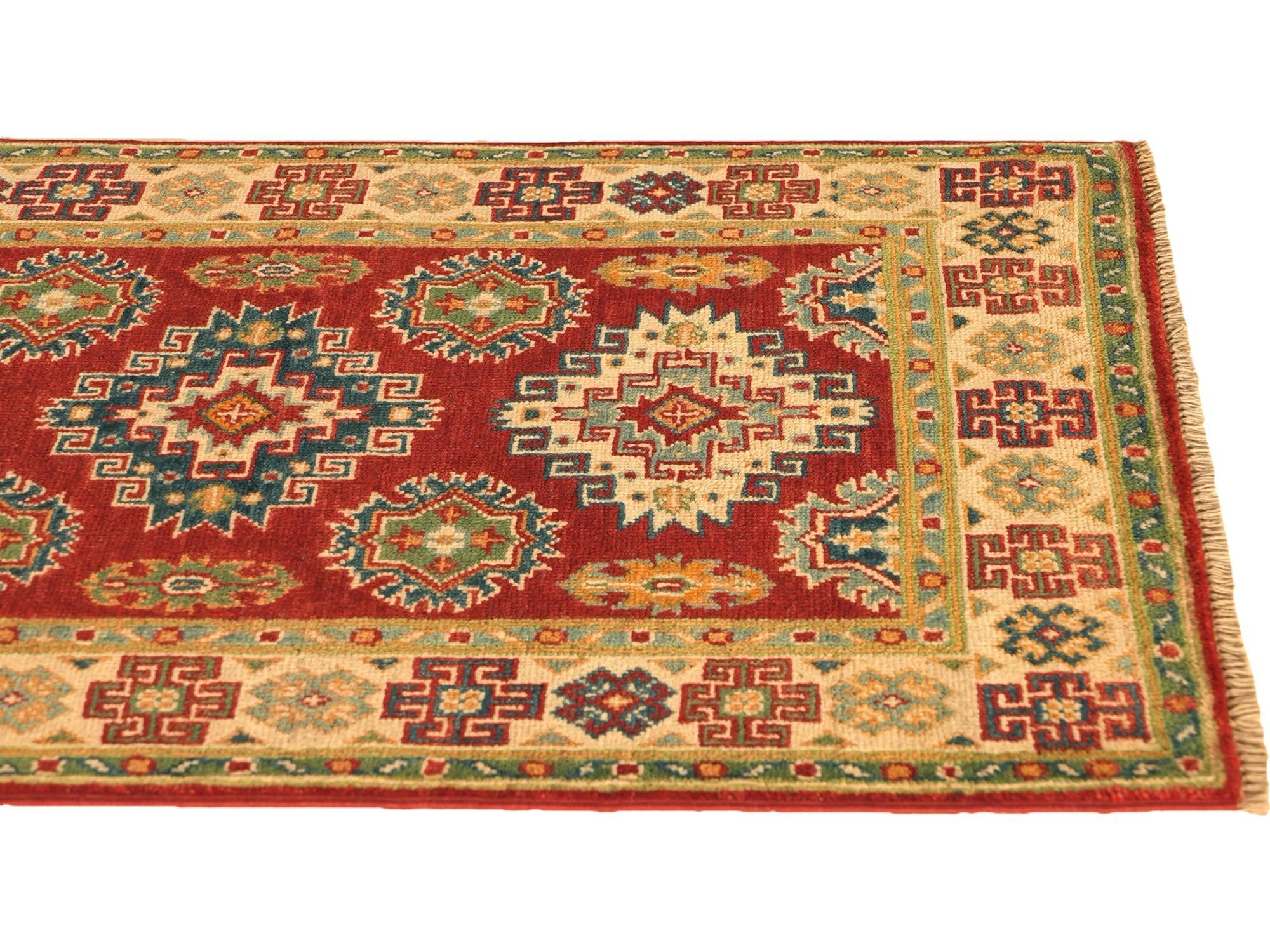 75cm x 115cm Hand Knotted Kazak Rug